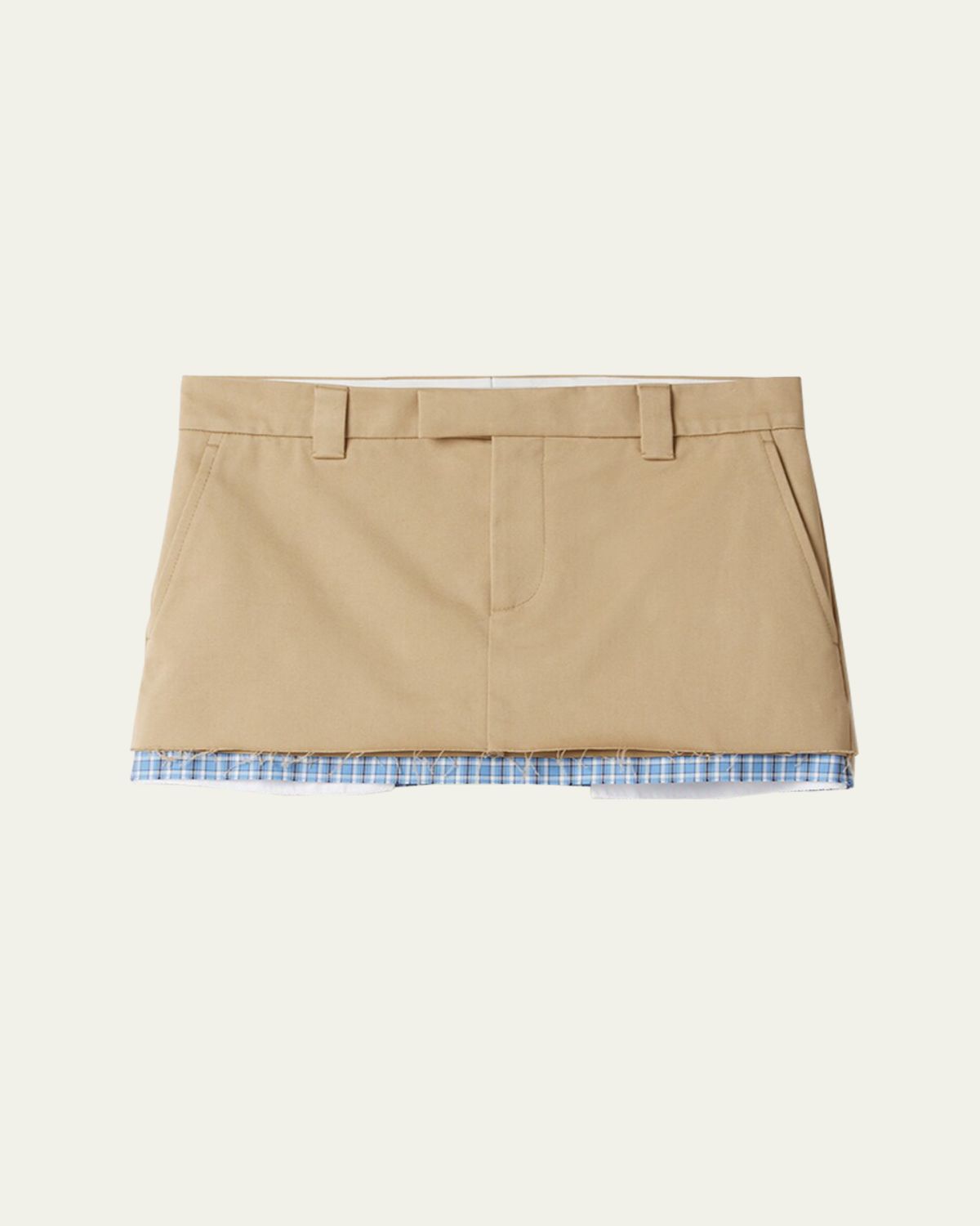Miu Miu Mini Chino Skirt