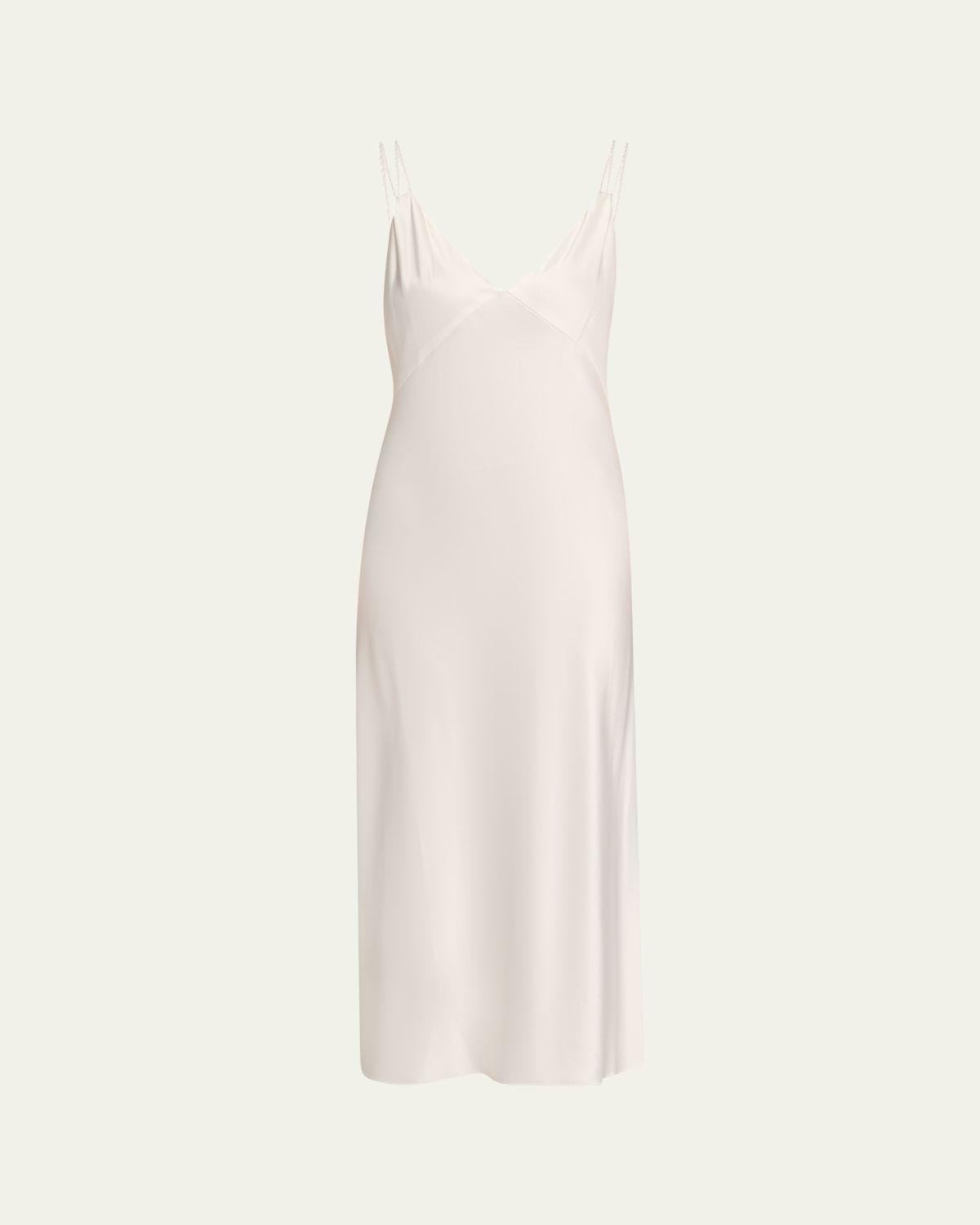 ALICE + OLIVIA Kiro V-Neck Slip Dress