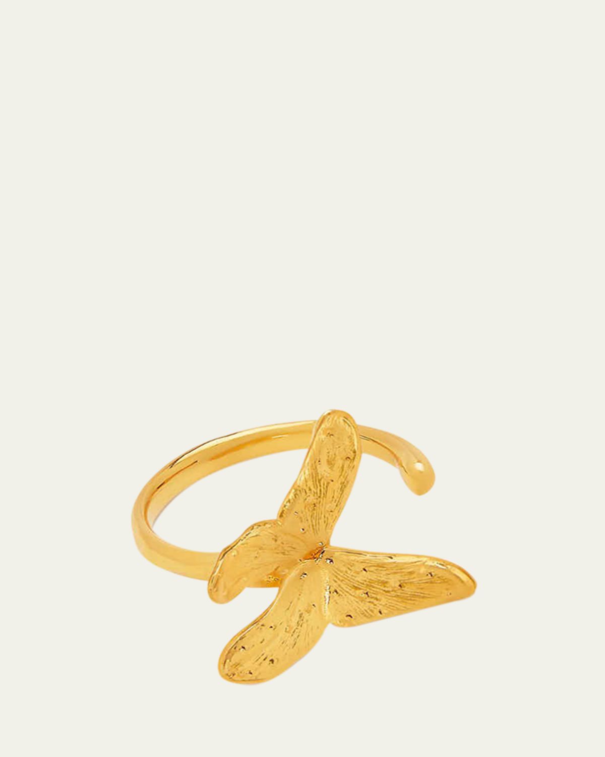 Oscar de la Renta Butterfly Cuff Ring