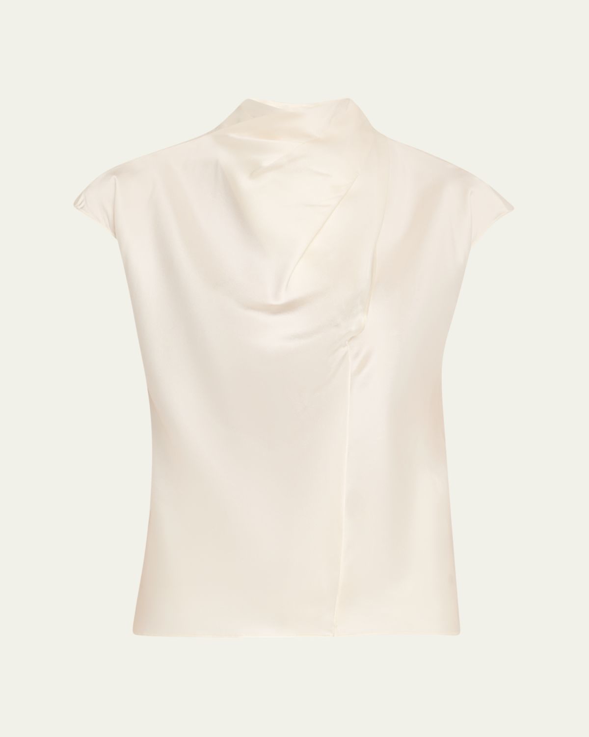 Veronica Beard Leilany Draped Silk Top | Thumbnail 6 Veronica Beard Leilany Draped Silk Top | Thumbnail 6