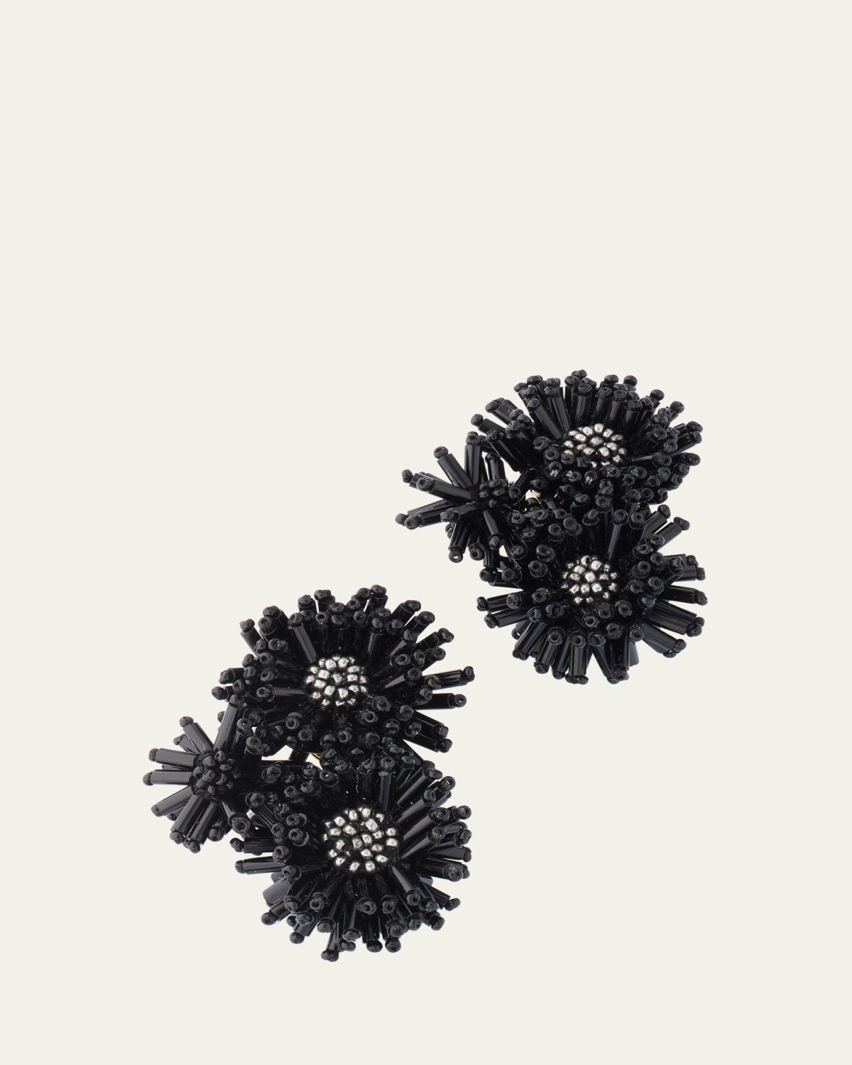 Oscar de la Renta Pom-Pom Flower Stud Earrings | Thumbnail 9 Oscar de la Renta Pom-Pom Flower Stud Earrings | Thumbnail 9