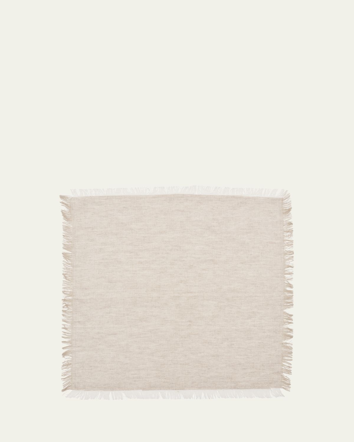 Kim Seybert Chambray Fringe Napkin