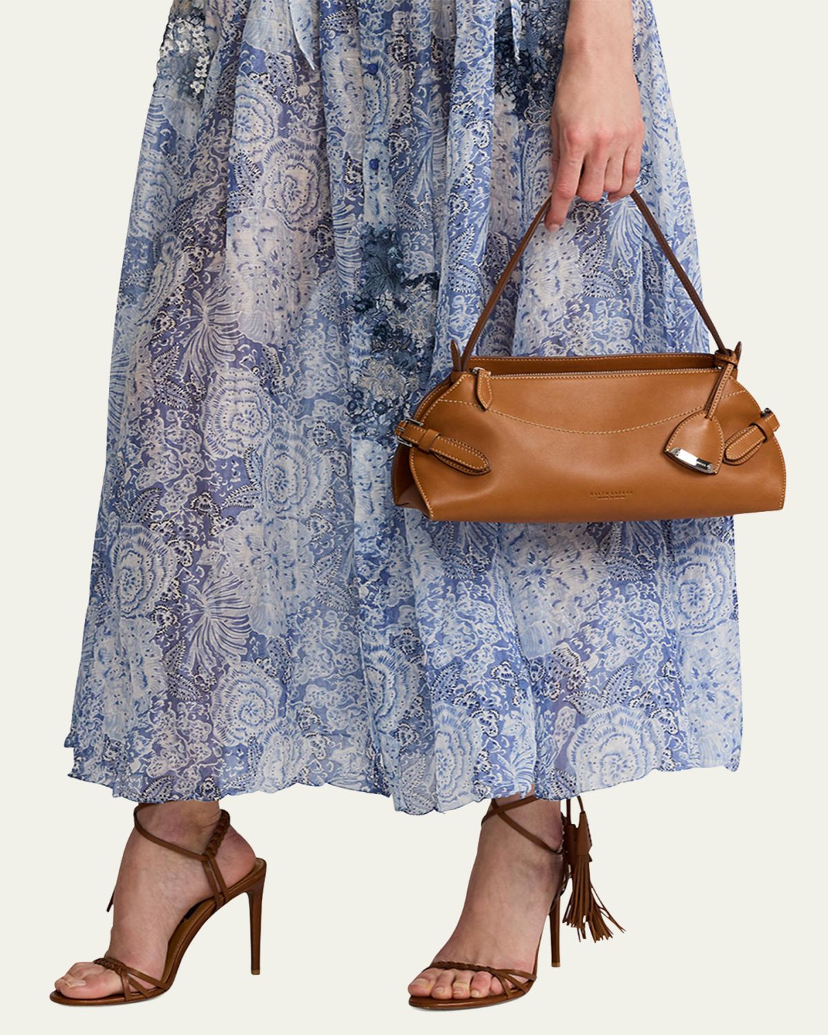 Ralph Lauren Collection The Ralph Small Leather Shoulder Bag | Thumbnail 2 Ralph Lauren Collection The Ralph Small Leather Shoulder Bag | Thumbnail 2