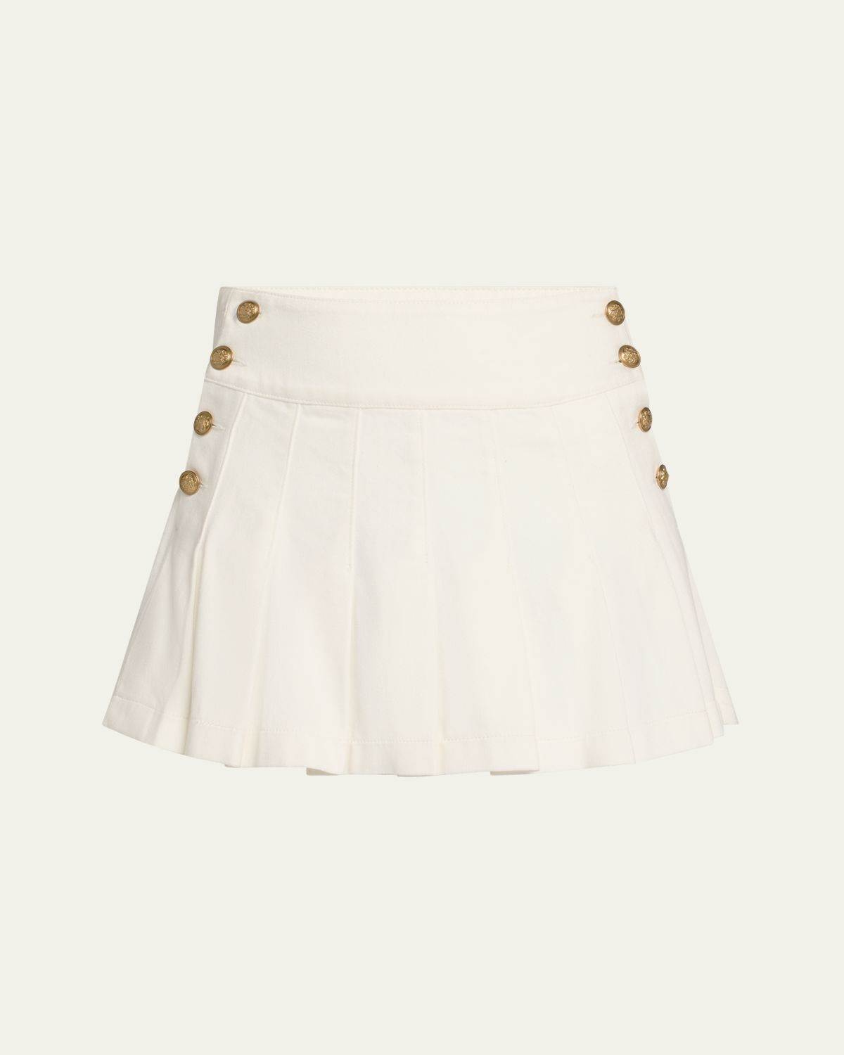 ALICE + OLIVIA Lanna Pleated Mini Skirt