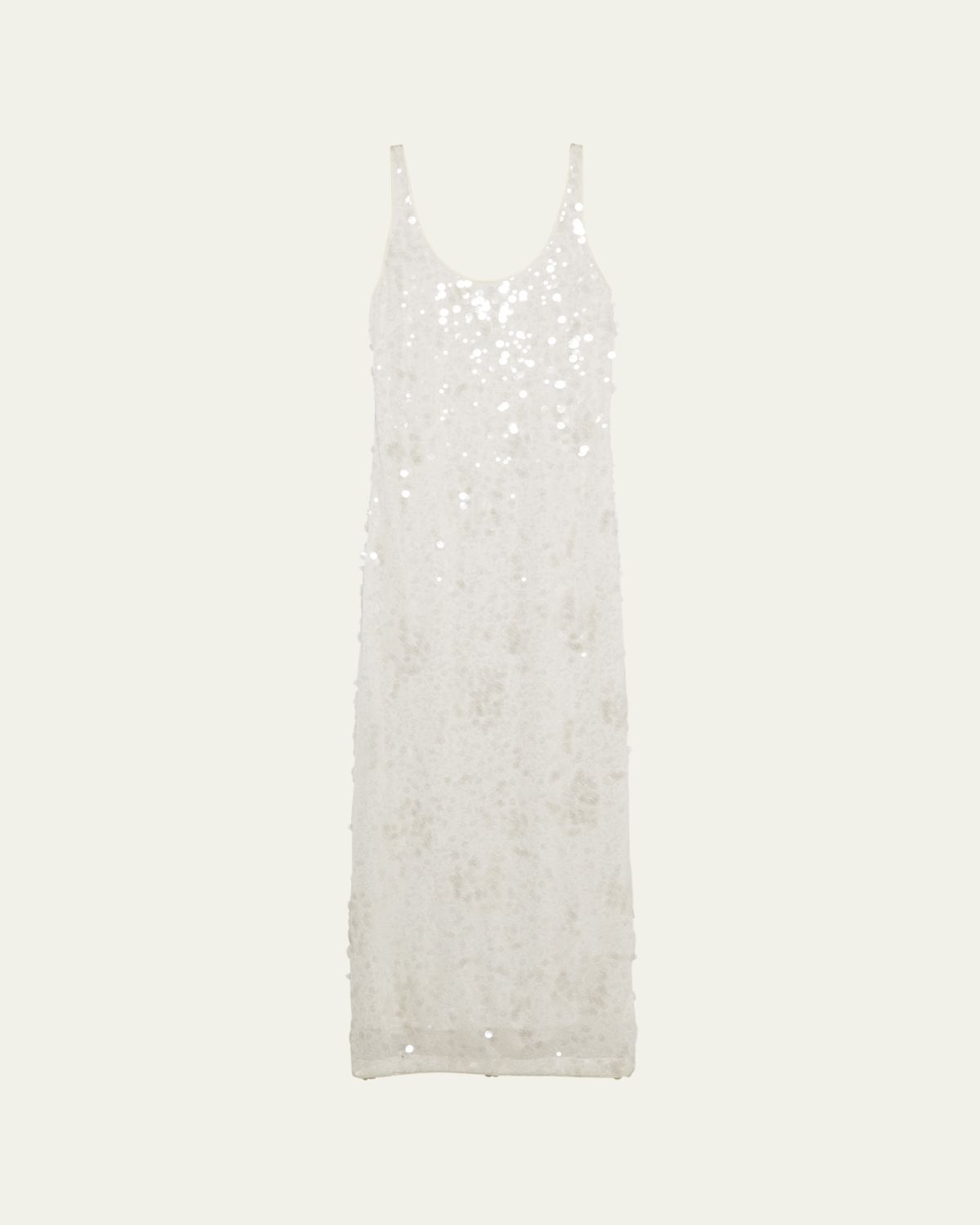 SIMKHAI Bex Sequined Maxi Tank Dress