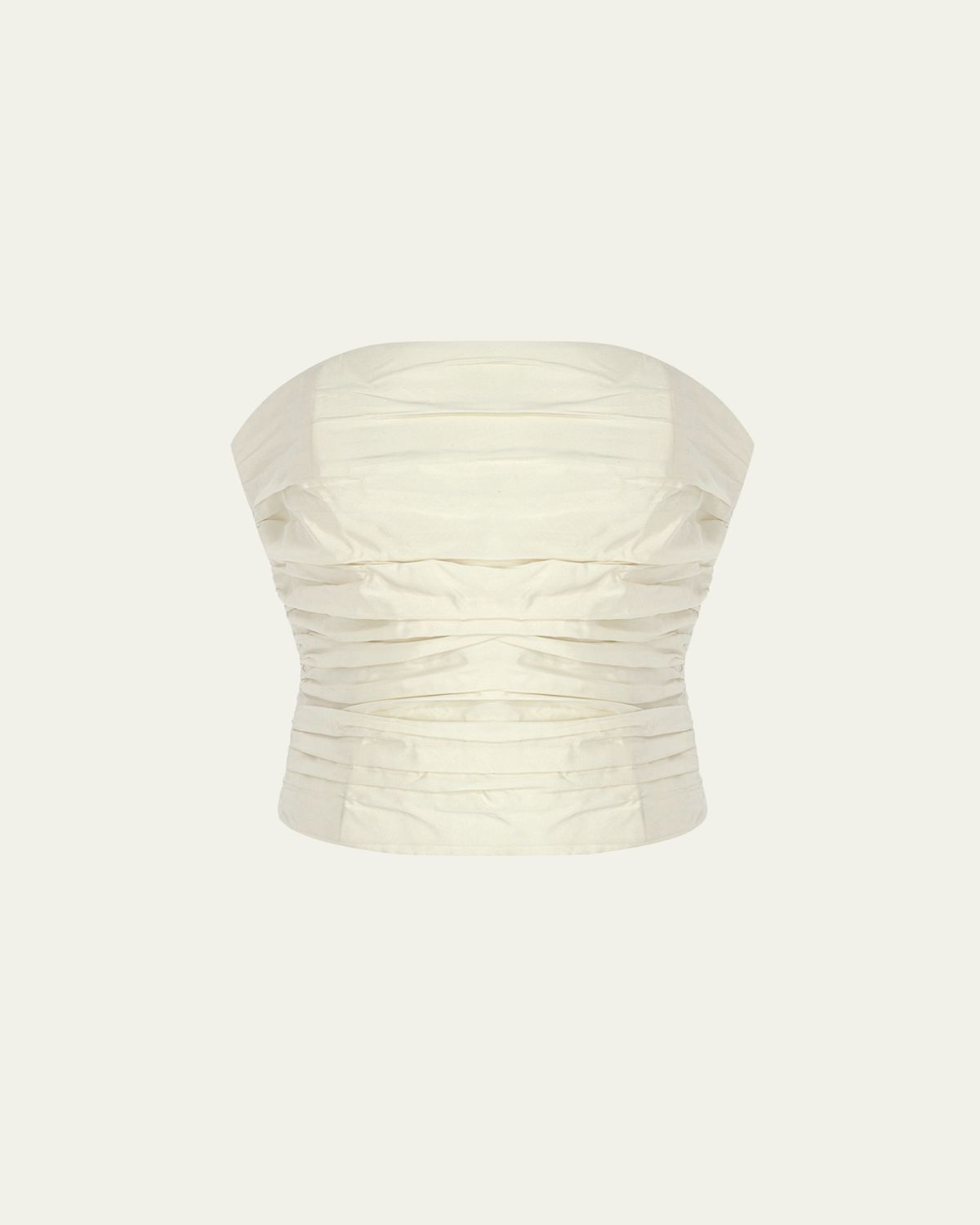 The New Arrivals by Ilkyaz Ozel Lina Strapless Ruched Top