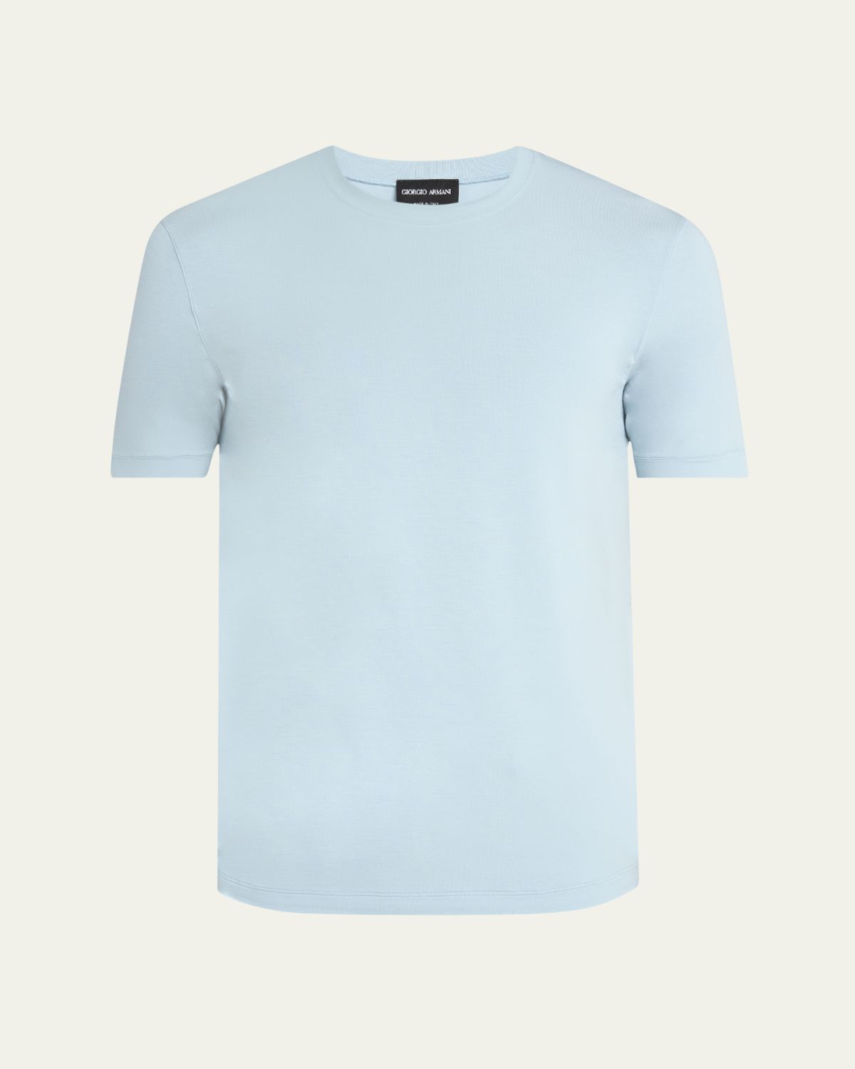 Giorgio Armani Men's Solid Short-Sleeve T-Shirt