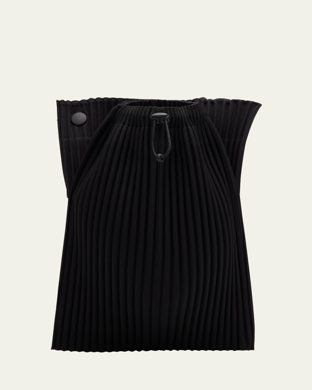 Homme Plisse Issey Miyake Men's Pocket Large Pleated Crossbody Bag