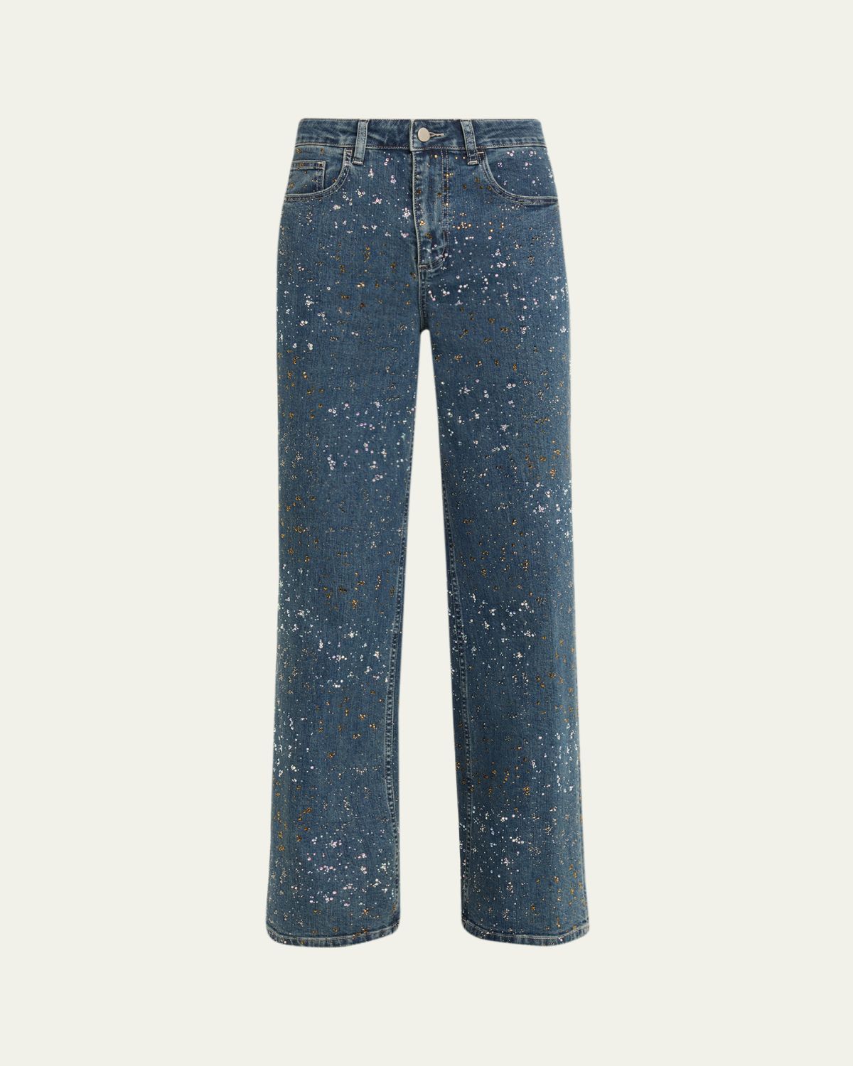 Libertine Meteor Shower Baggy Jeans with Labels