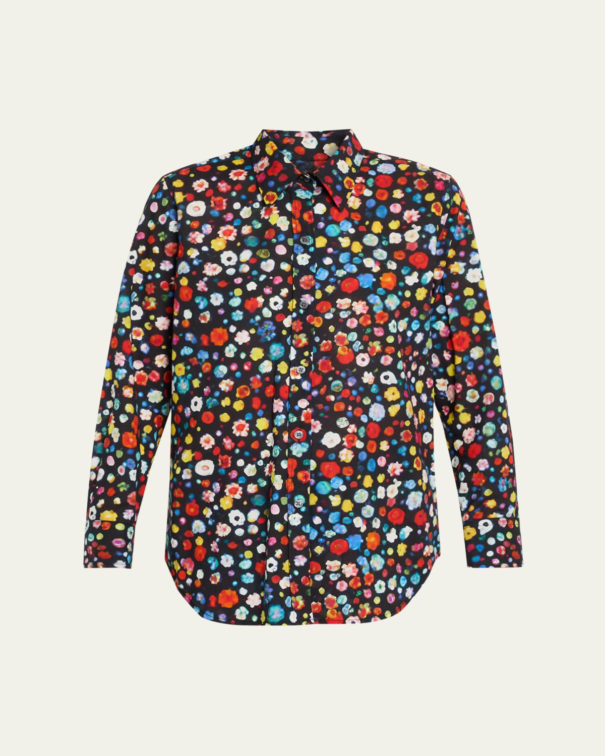 Libertine Flower Gems Button-Down Shirt