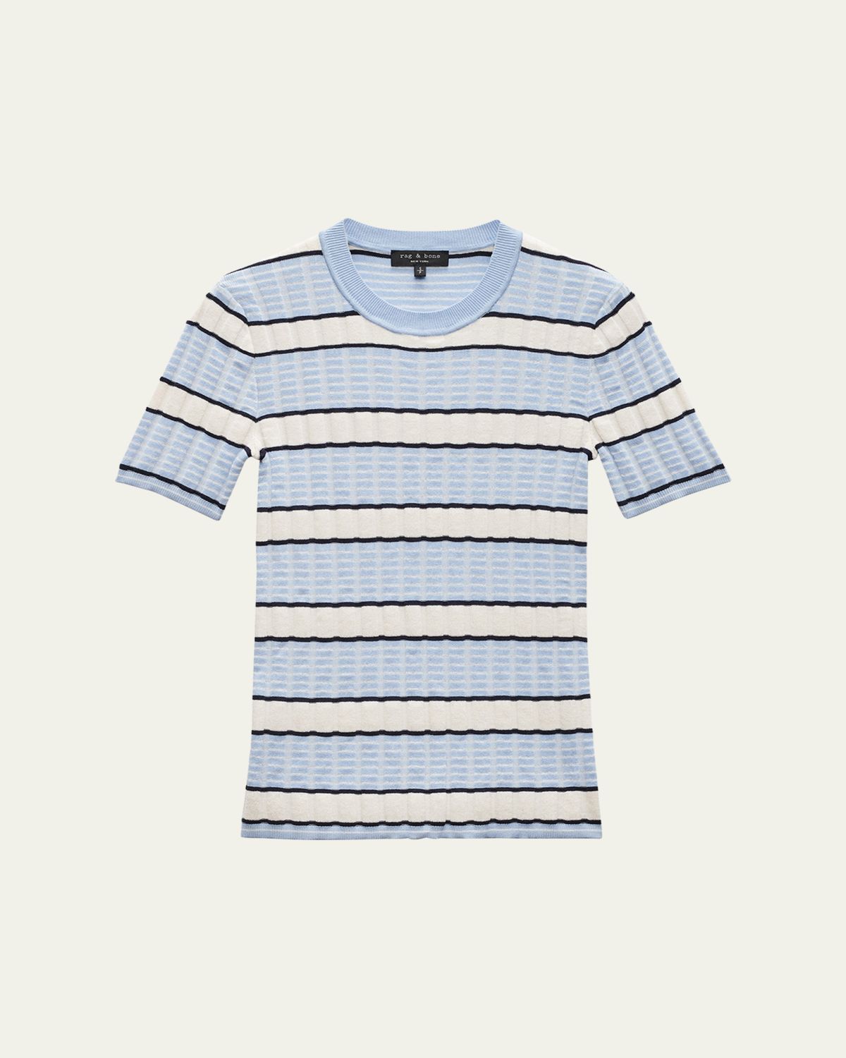 Rag & Bone Eloise Stripe Short-Sleeve Tee