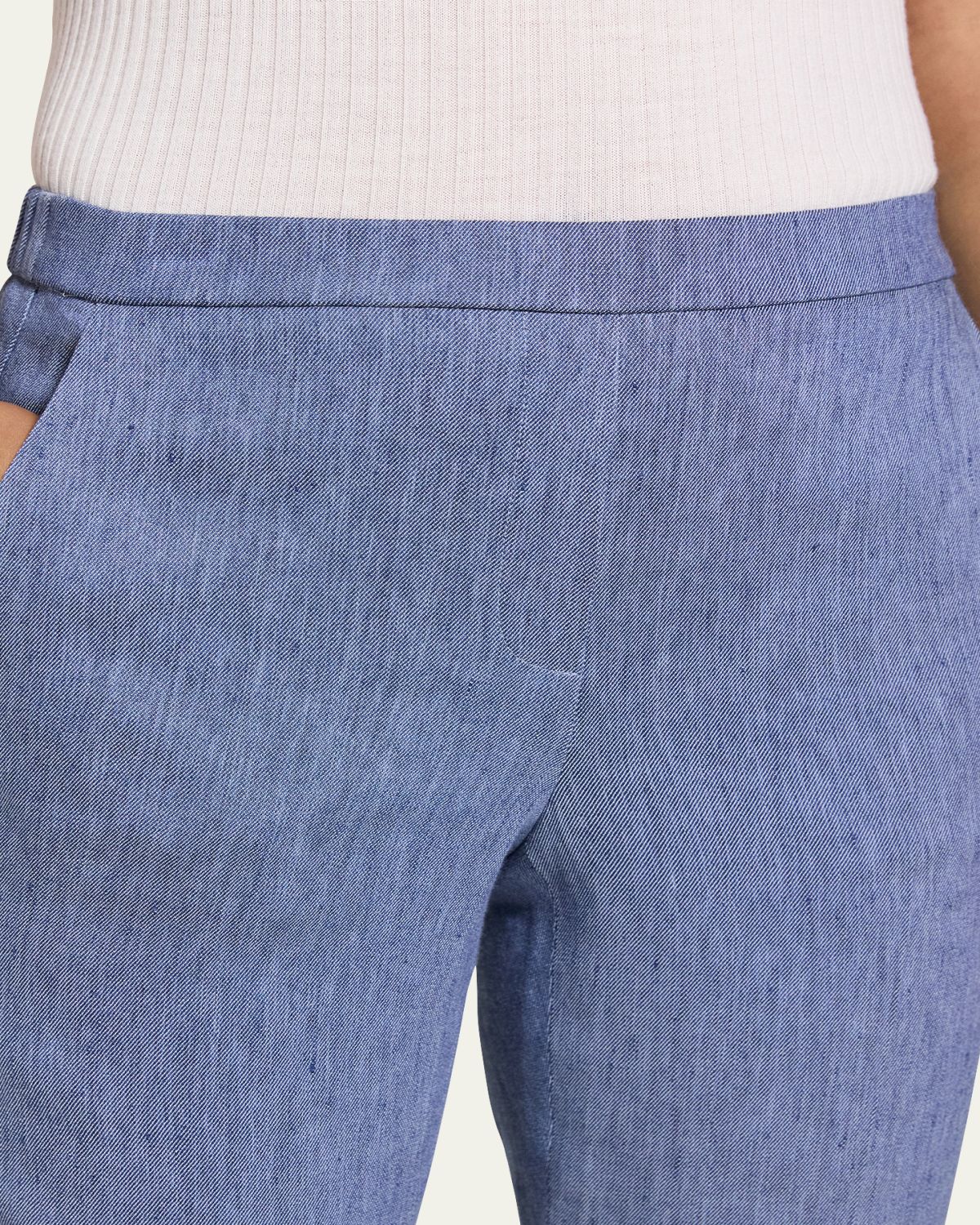 Theory Treeca Pull-On Ankle Pants | Thumbnail 5 Theory Treeca Pull-On Ankle Pants | Thumbnail 5