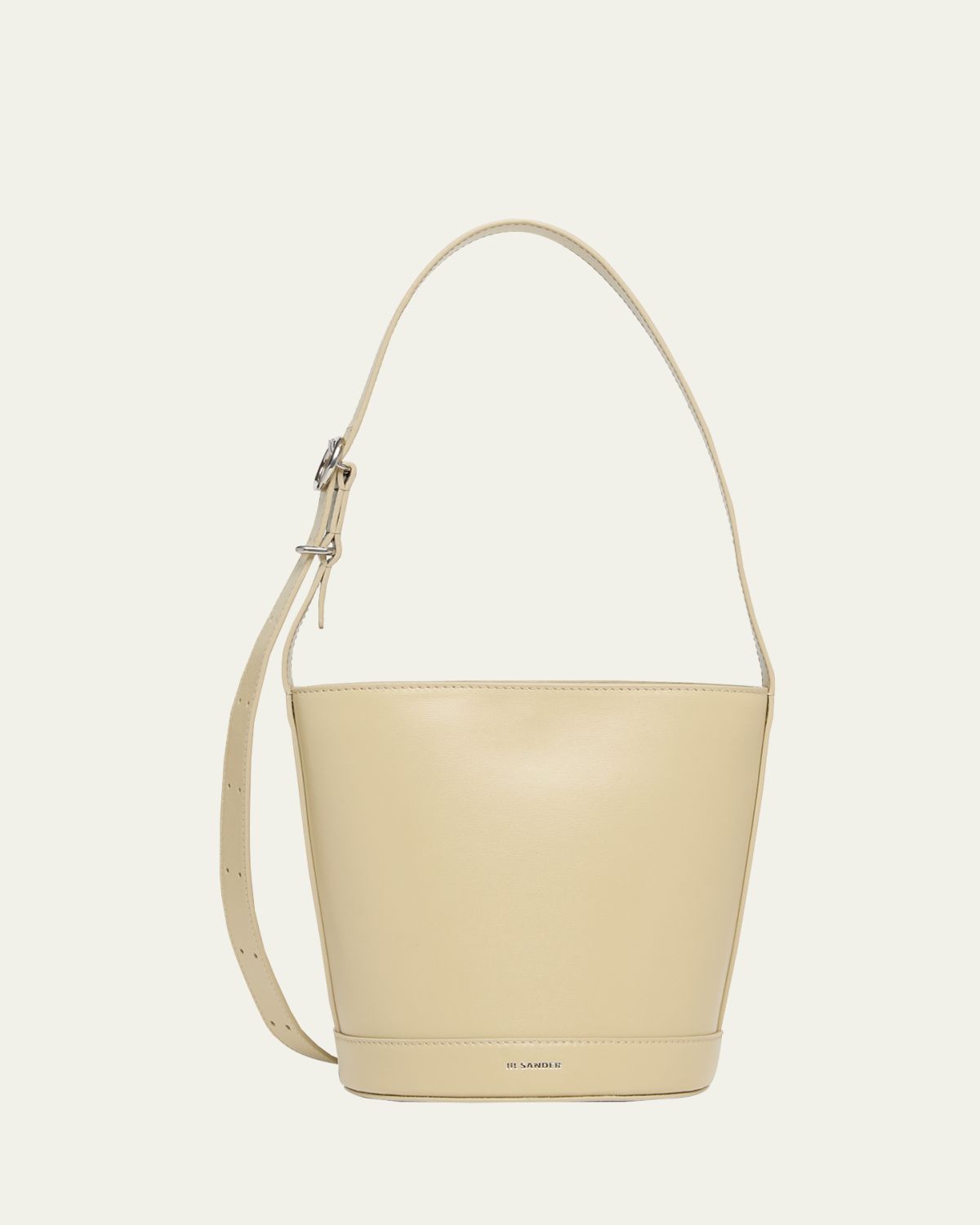 Jil Sander Cannolo Calfskin Bucket Bag