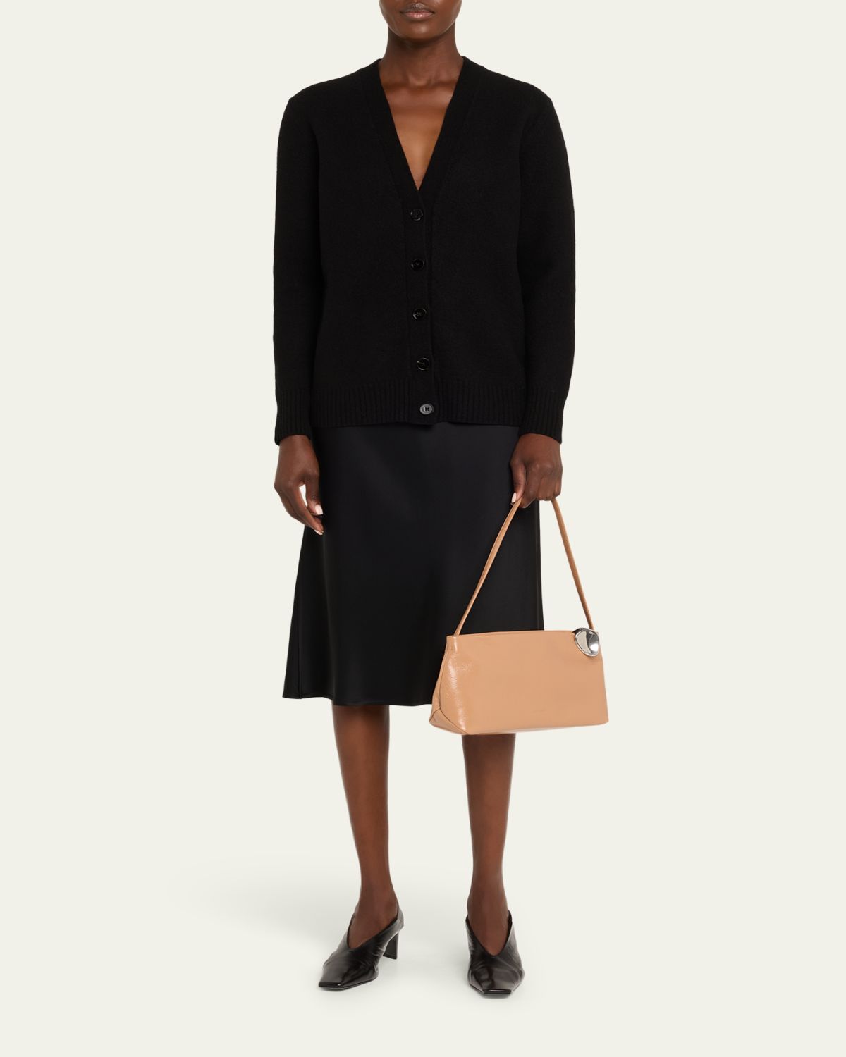Jil Sander Jewel Calfskin Leather Shoulder Bag | Thumbnail 9