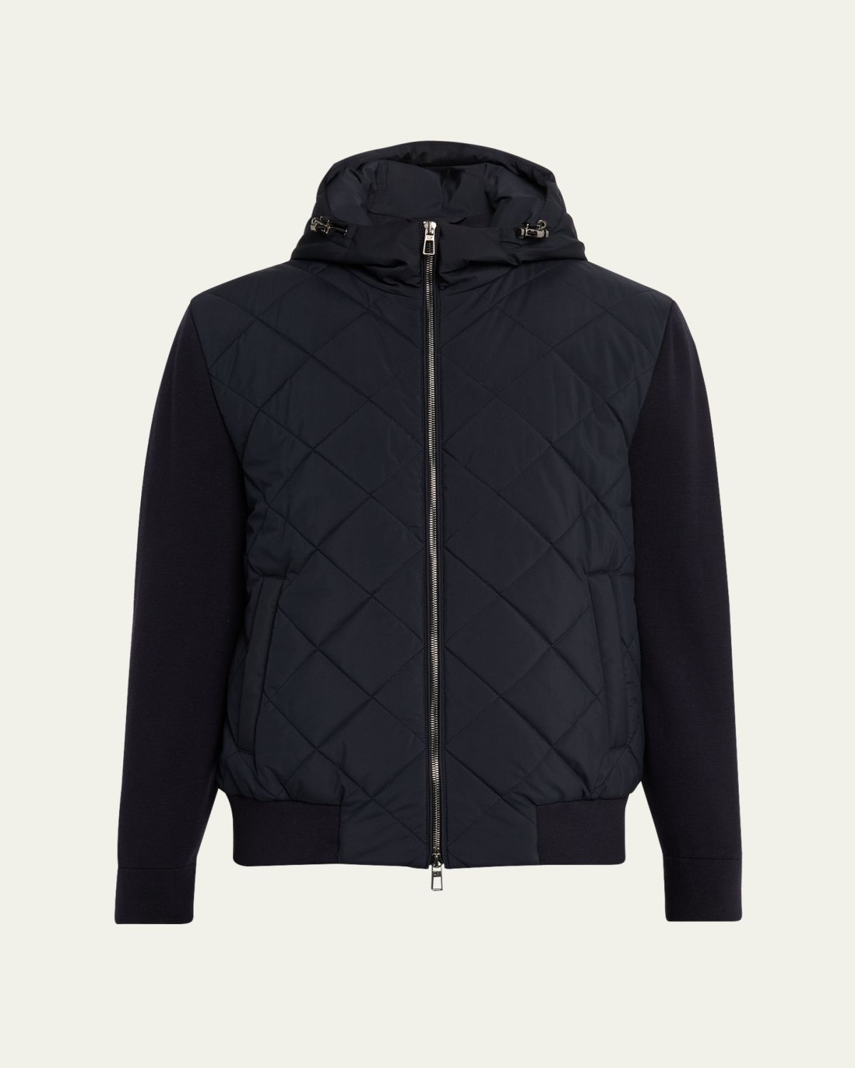 Loro Piana Men's Ampay Hooded Bomber Jacket