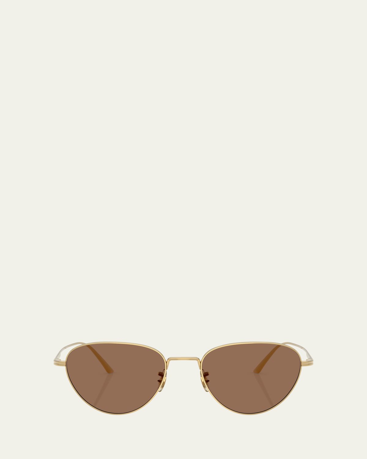 KHAITE x Oliver Peoples 1991C Steel Aviator Sunglasses | Thumbnail 4 KHAITE x Oliver Peoples 1991C Steel Aviator Sunglasses | Thumbnail 4