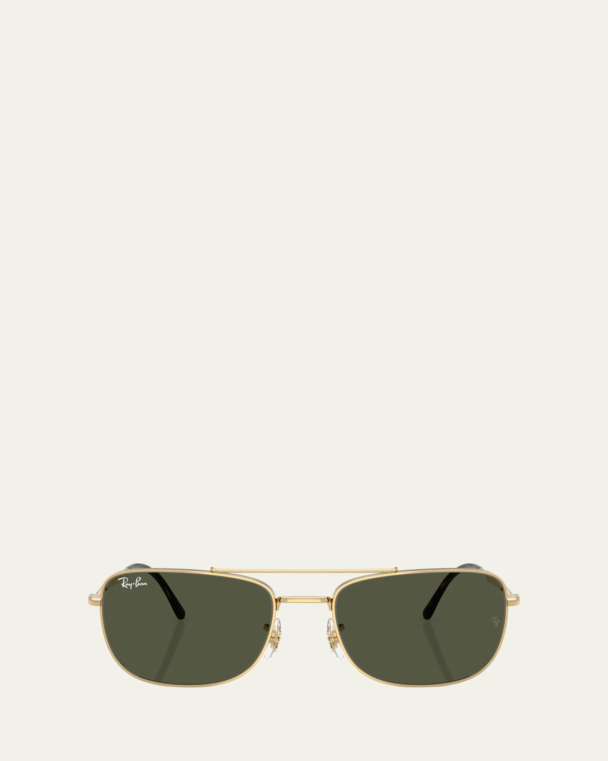 Ray-Ban Luxottica Metal Rectangle Sunglasses | Thumbnail 4