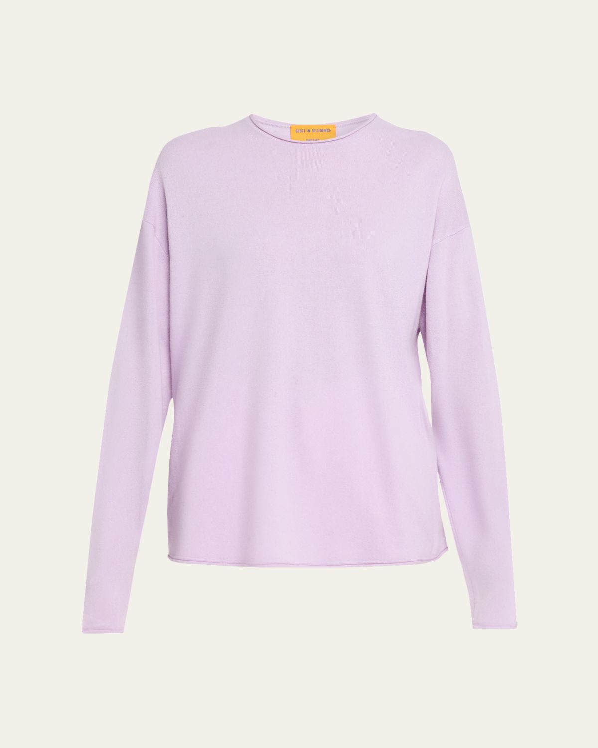 Guest in Residence Men's Oversized Roll Cashmere Sweater | Thumbnail 6