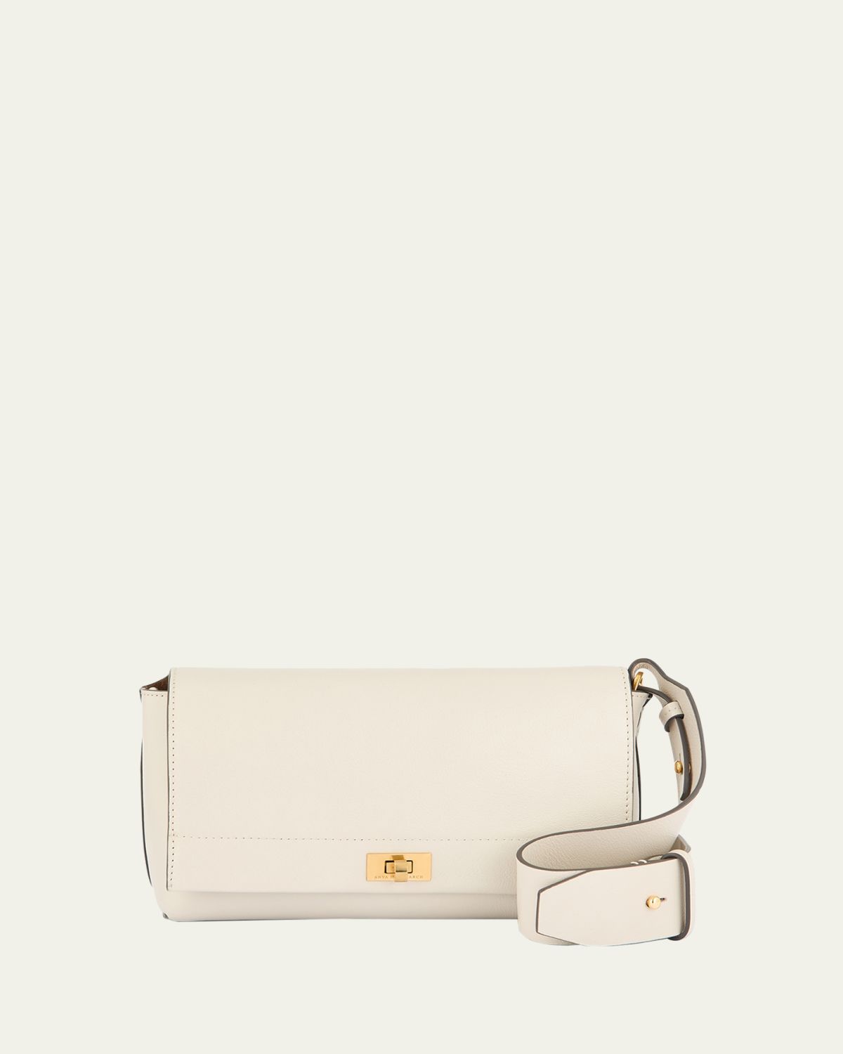 Anya Hindmarch Mortimer Shiny Calfskin Crossbody Bag