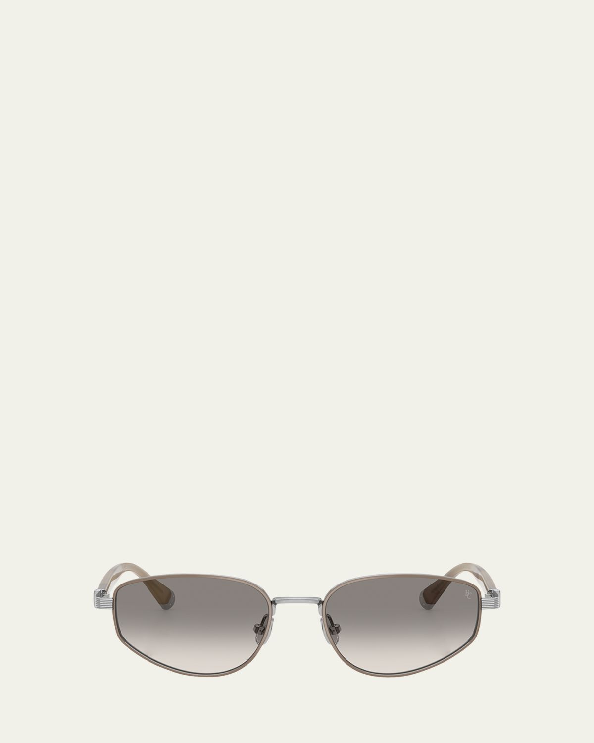 Brunello Cucinelli BC2008ST Titanium Oval Sunglasses | Thumbnail 5 Brunello Cucinelli BC2008ST Titanium Oval Sunglasses | Thumbnail 5