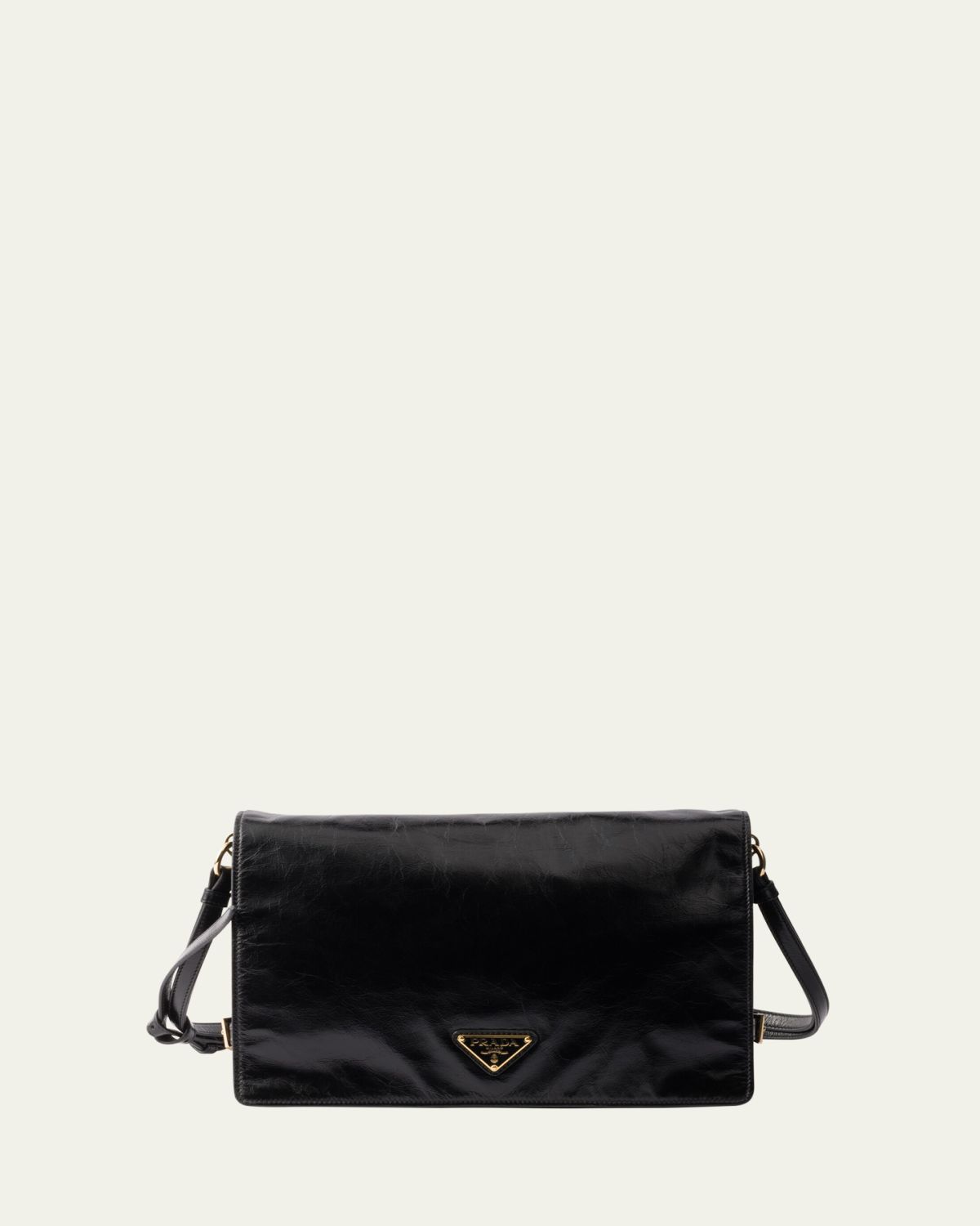 Prada Medium Soft Leather Shoulder Bag