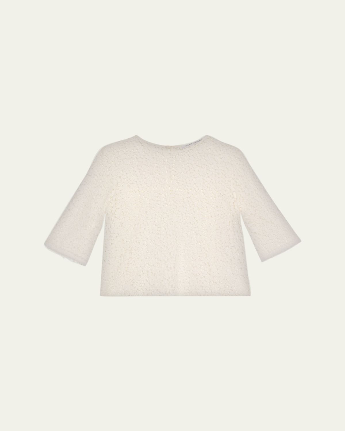 MARIA MCMANUS Lace Short Sleeve T-Shirt