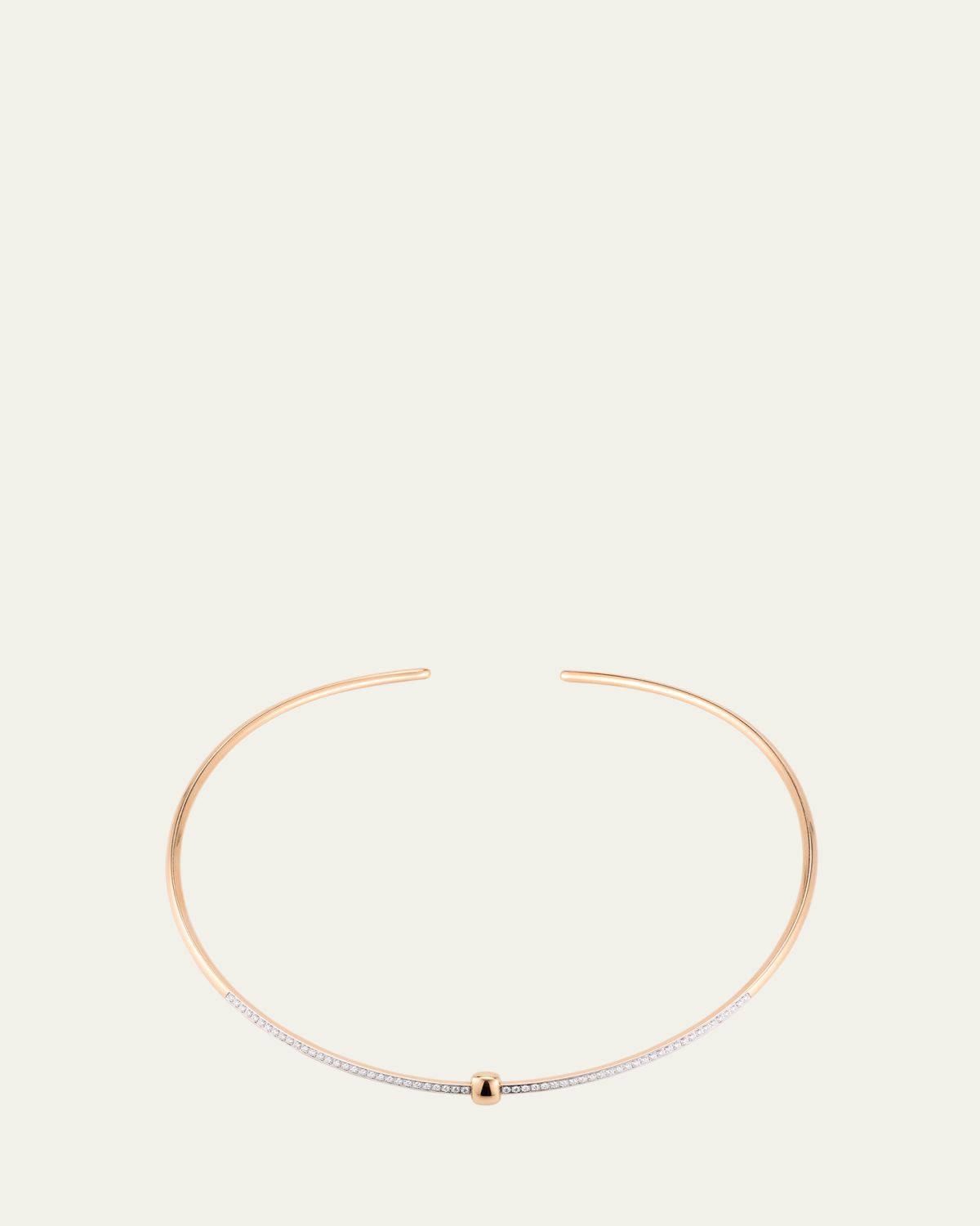 Pomellato Together 18K Rose Gold Diamond Collar