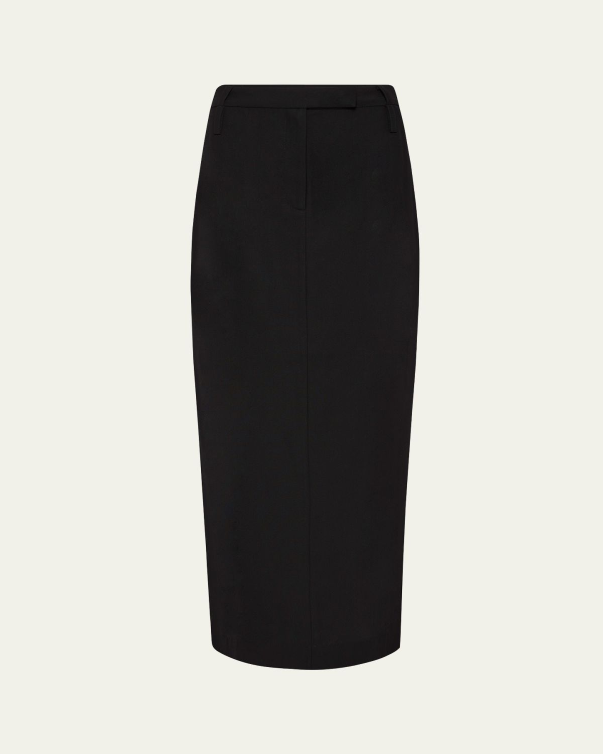 St. Agni Double-Loop Straight Maxi Skirt