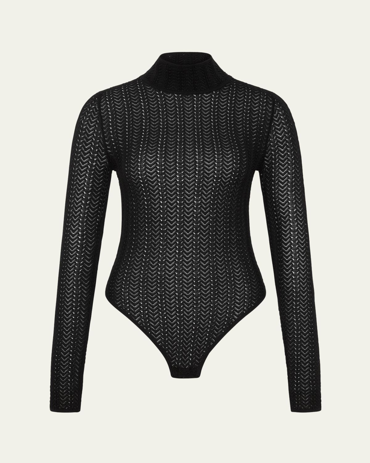 St. Agni Textured Knit Bodysuit