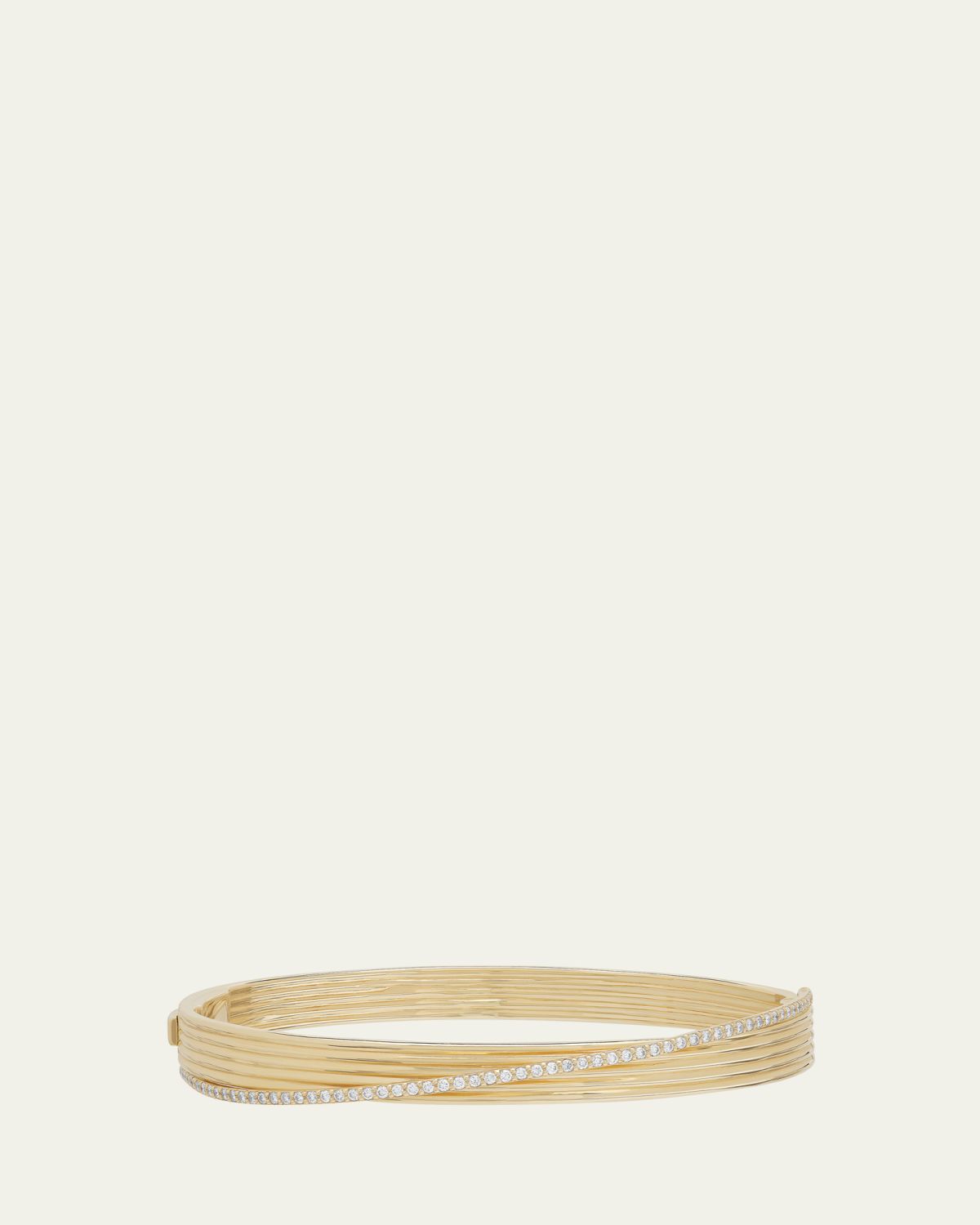 Lana 14K Yellow Gold Flawless LANA Planet Bangle