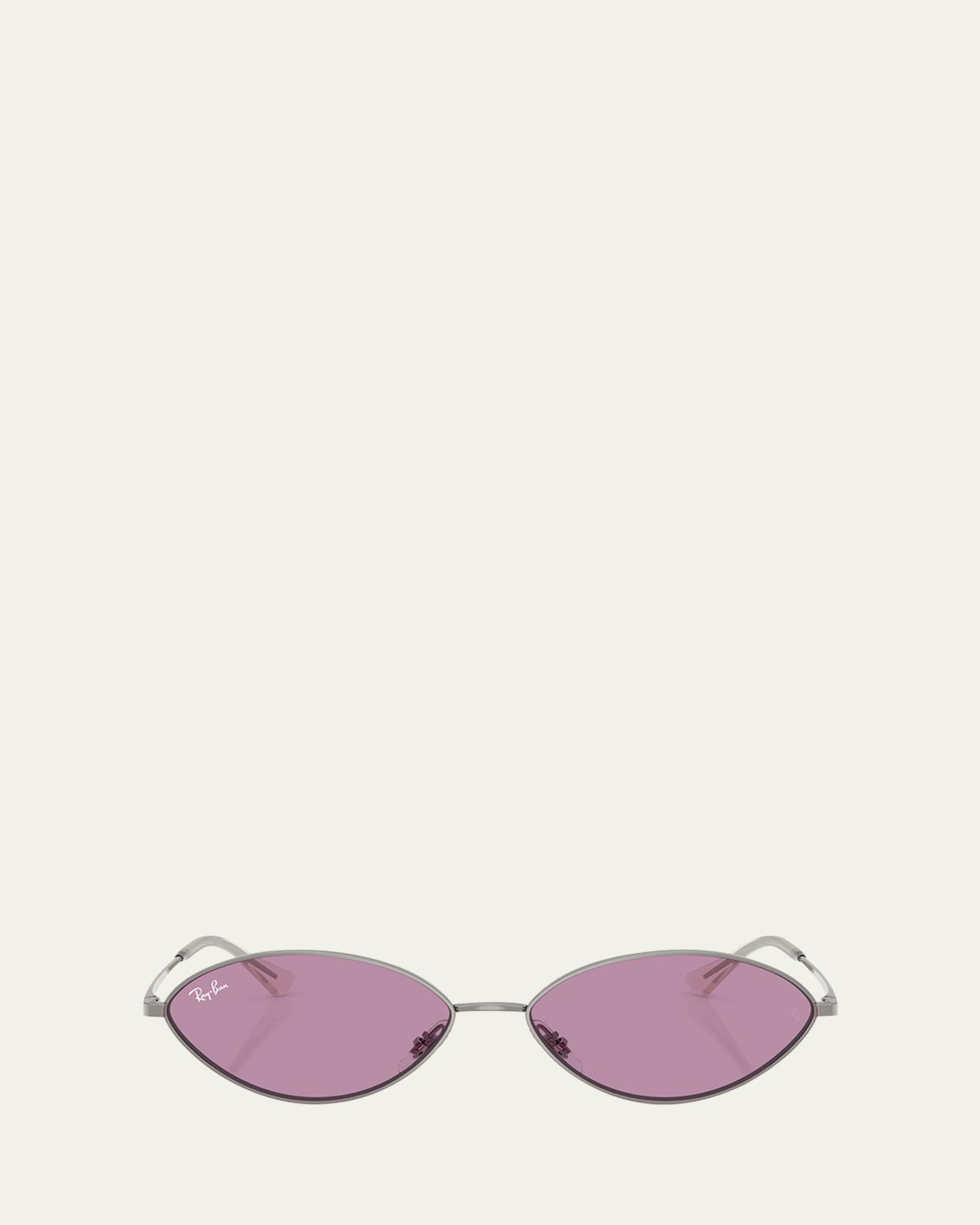 Ray-Ban RB3757 Oval Metal Sunglasses