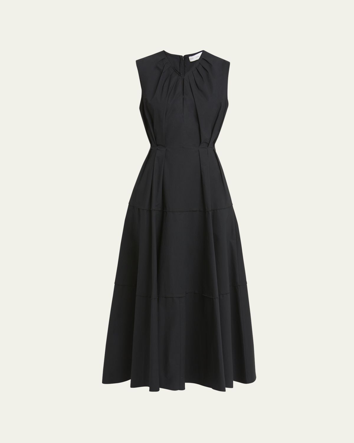 Proenza Schouler White Label Kailey Stretch Poplin Maxi Dress