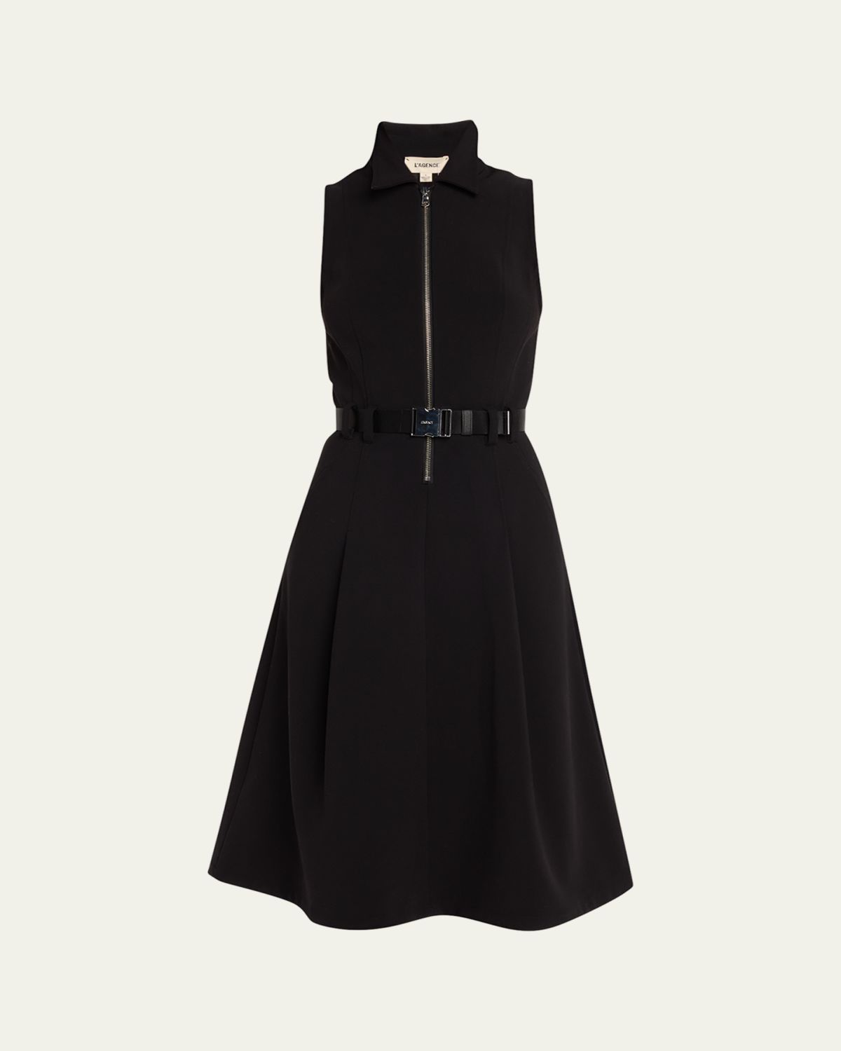 L 'Agence Kylo Belted Lace Shirtdress