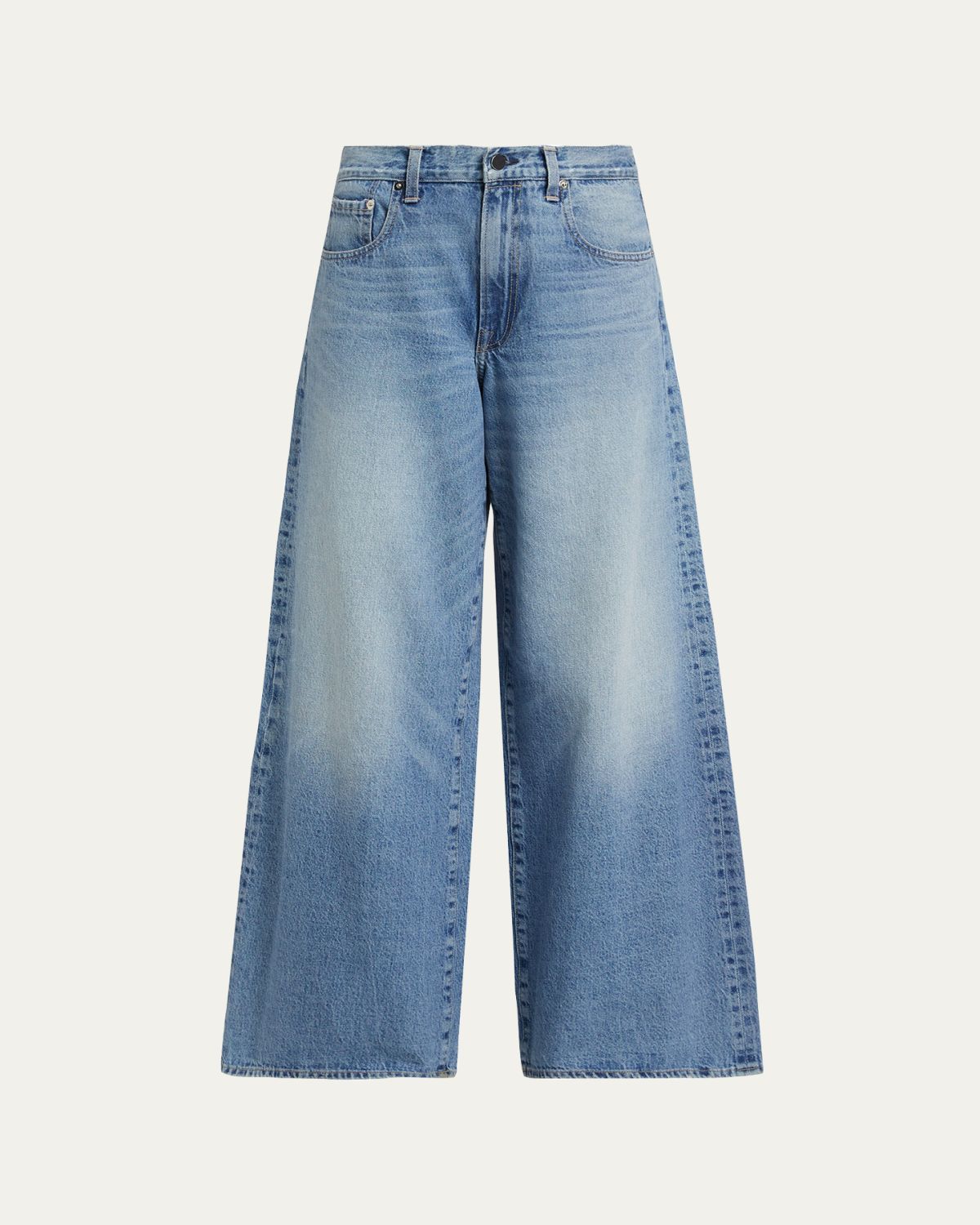 TWP Tiny Dancer Wide-Leg Jeans