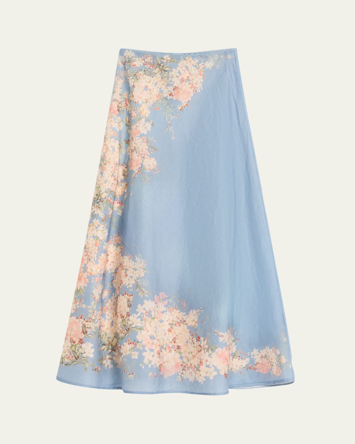 Zimmermann Cascadian Floral Bias Skirt