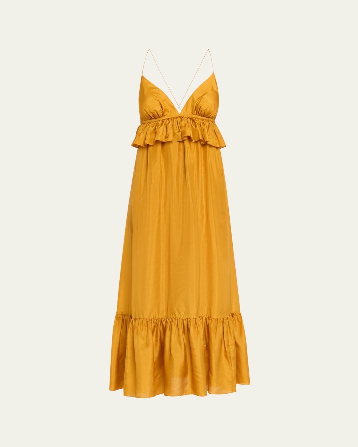 Zimmermann Rhiannon Ruffle Maxi Dress