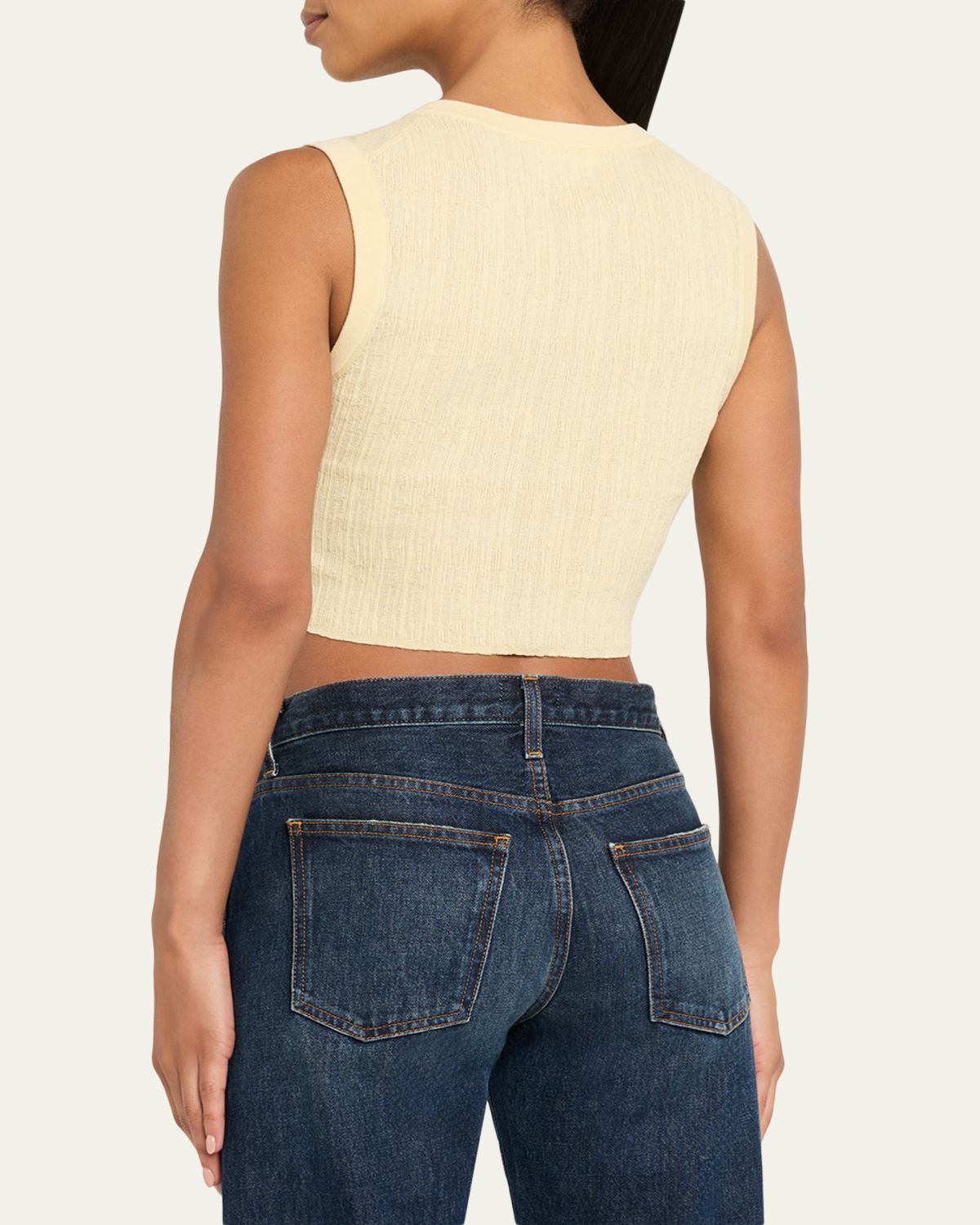 A.L.C. Lottie Button-Front Top | Thumbnail 3