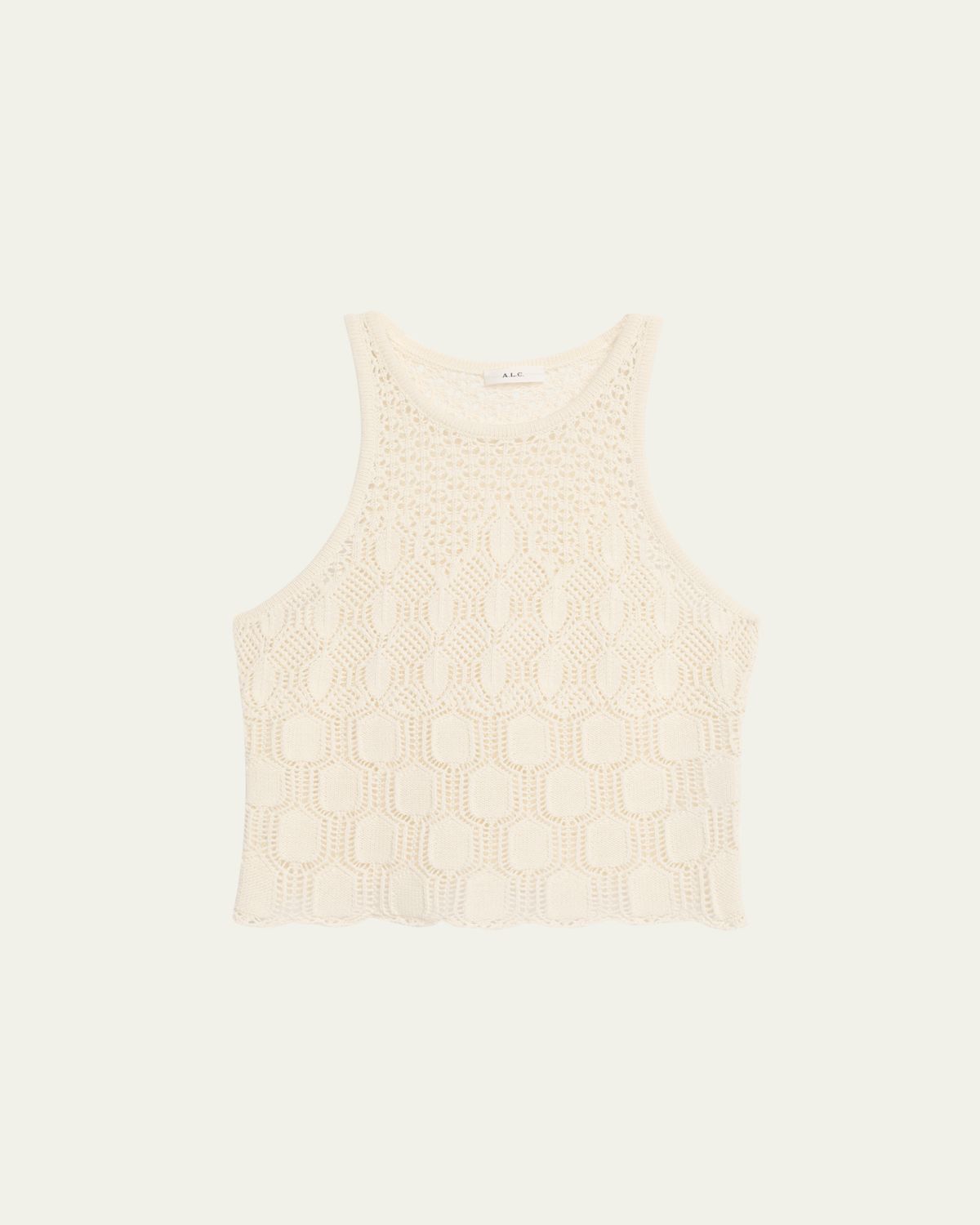 A.L.C. Rosa Crochet Tank Top