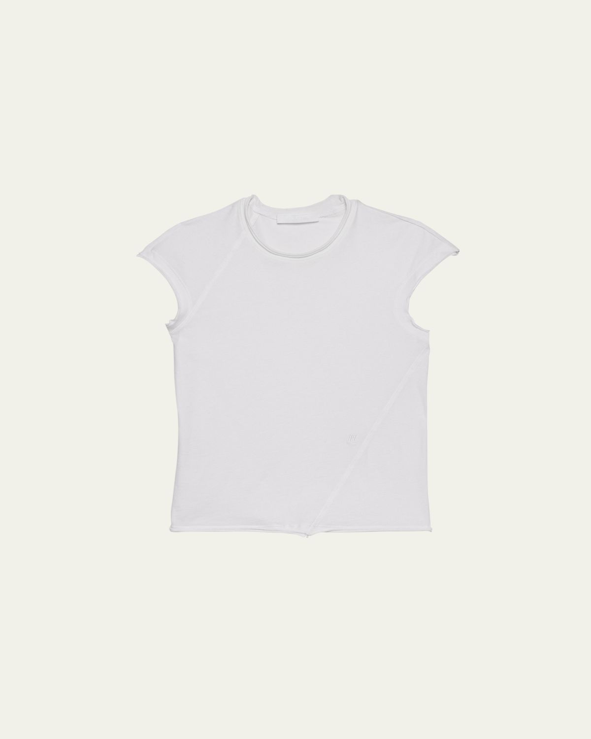 Helmut Lang Twisted Crewneck Top