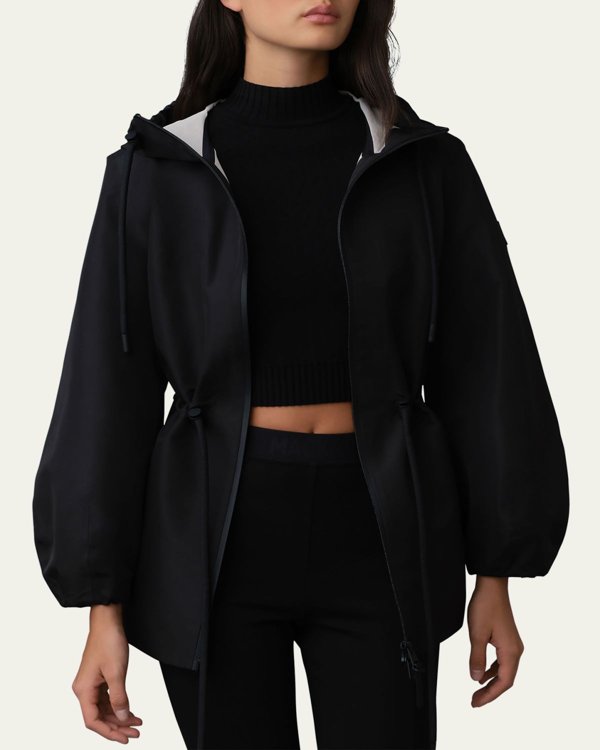 Mackage Kalea Hooded Rain Jacket | Thumbnail 4 Mackage Kalea Hooded Rain Jacket | Thumbnail 4