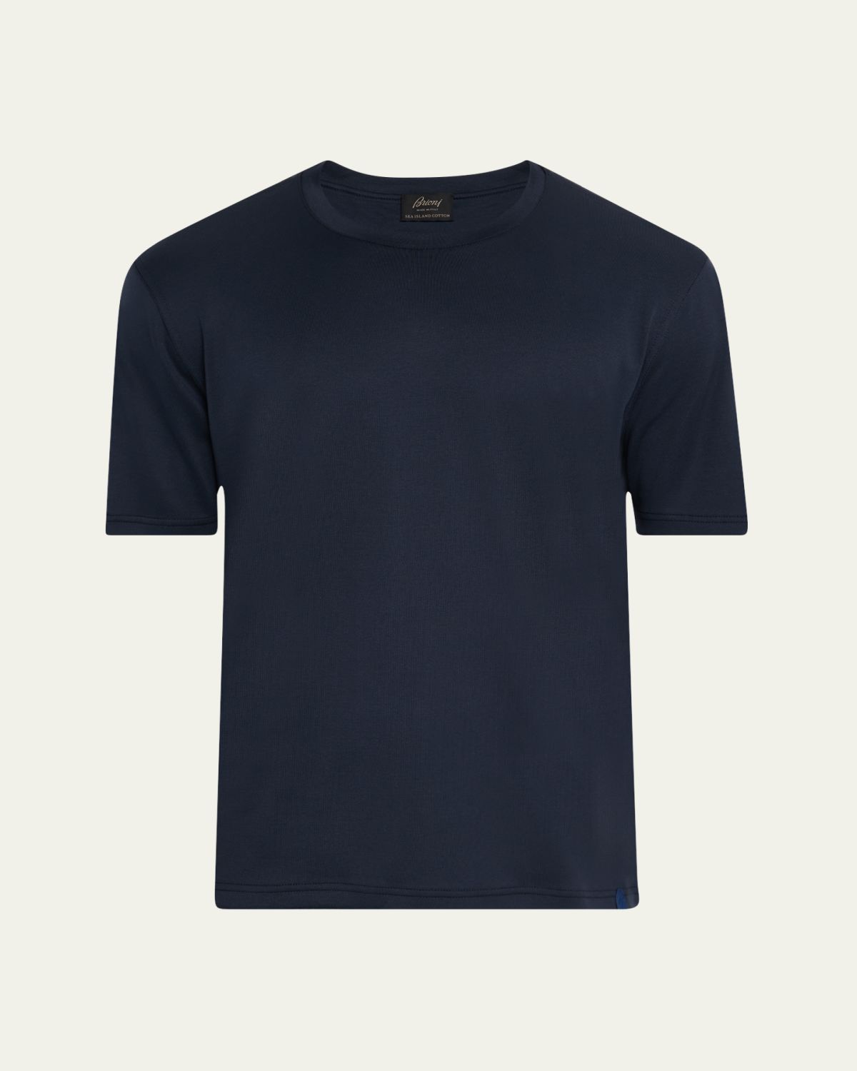 Brioni Men's Sea Island Cotton Crewneck T-Shirt