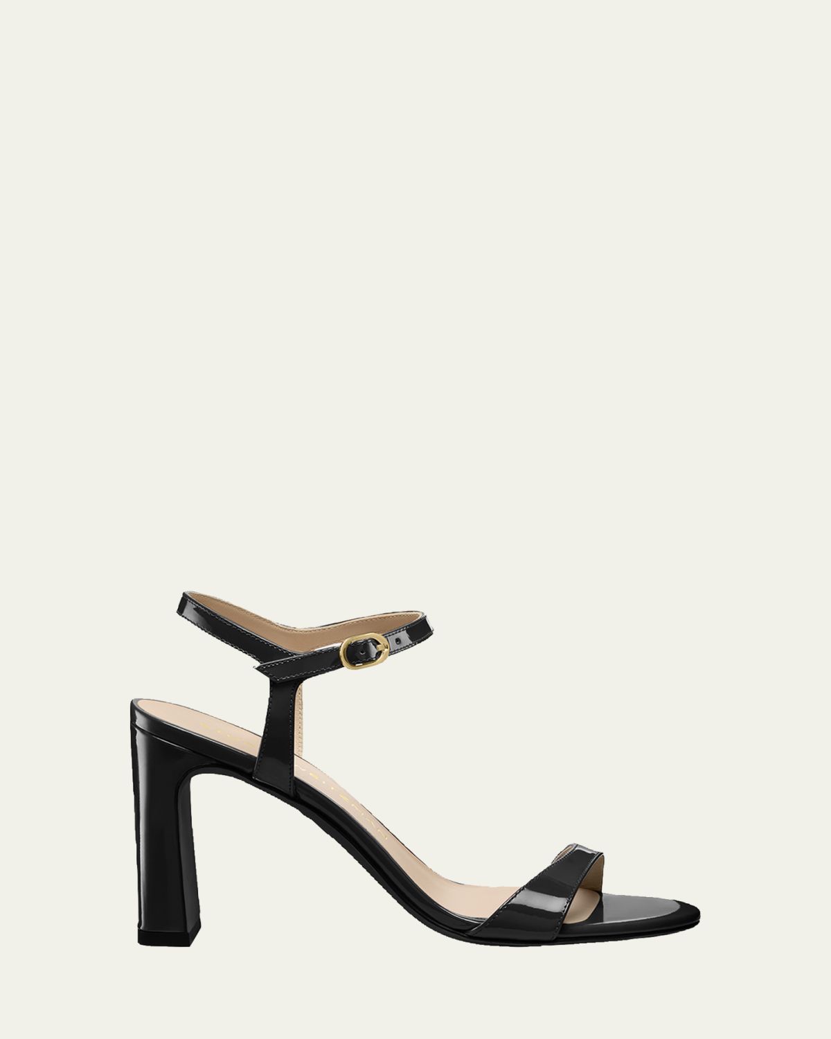 Stuart Weitzman Babette Patent Leather Ankle-Strap Sandals | Thumbnail 8 Stuart Weitzman Babette Patent Leather Ankle-Strap Sandals | Thumbnail 8