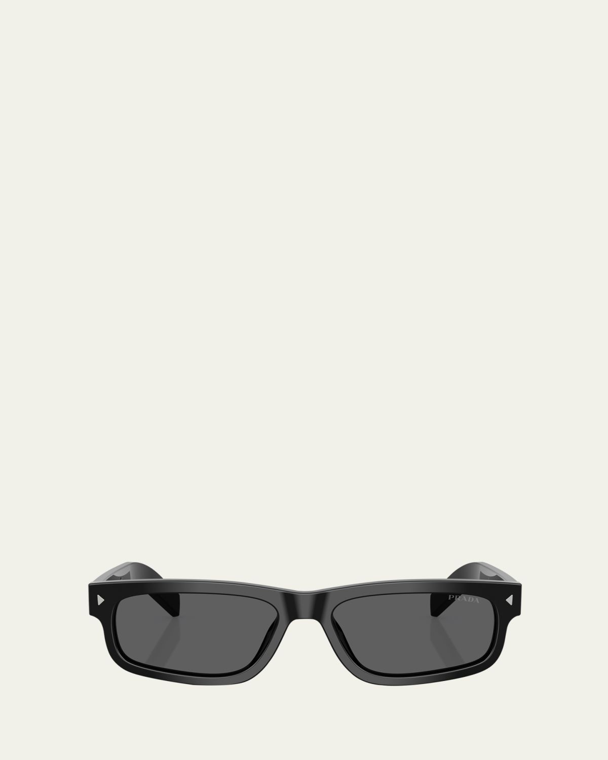 Prada Men's PR B11S Rectangle Sunglasses