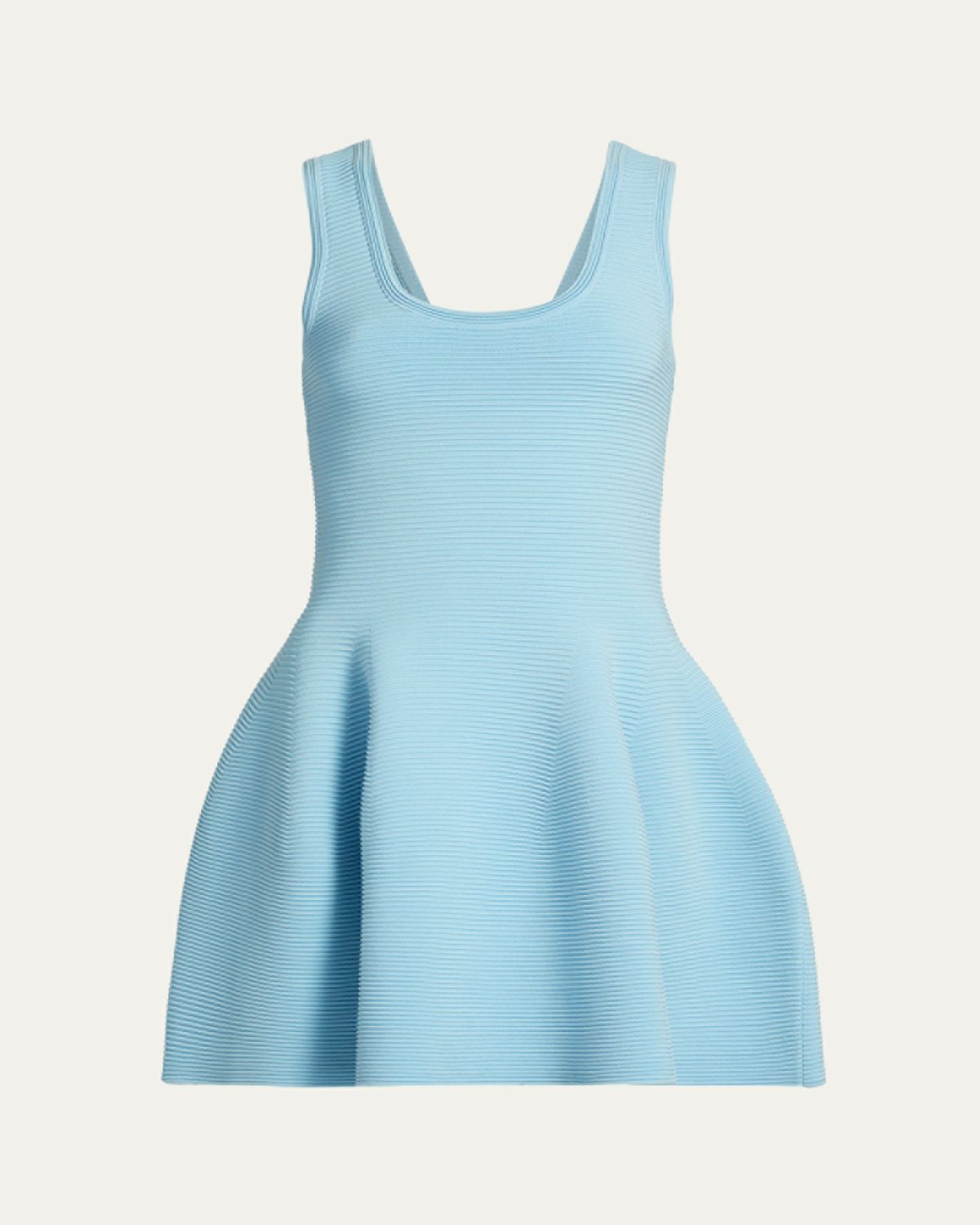 SIMKHAI Larina Ribbed Mini Dress