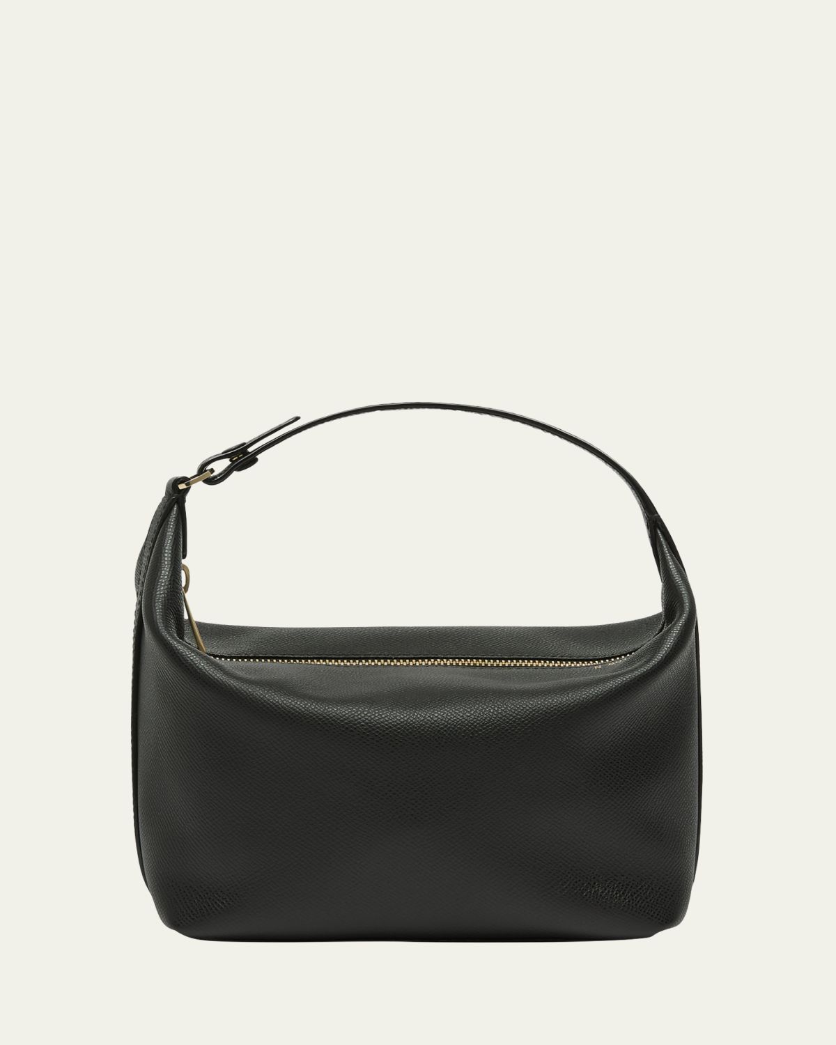 Valextra Mochi Calfskin Leather Pouch Bag