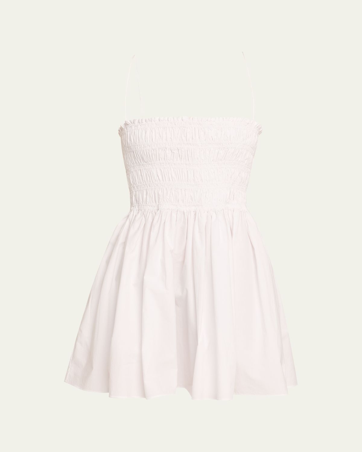 Matteau Shirred Bodice Mini Dress