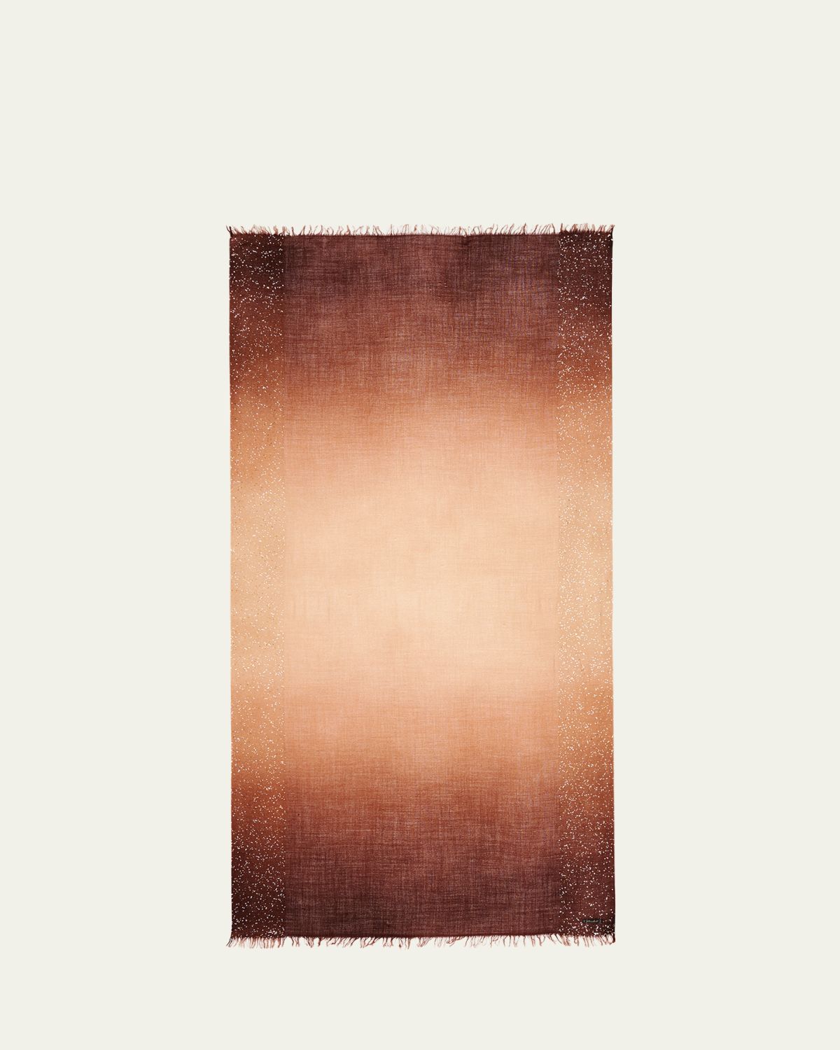 Faliero Sarti New Dania Ombre Sequined Wool Silk Scarf