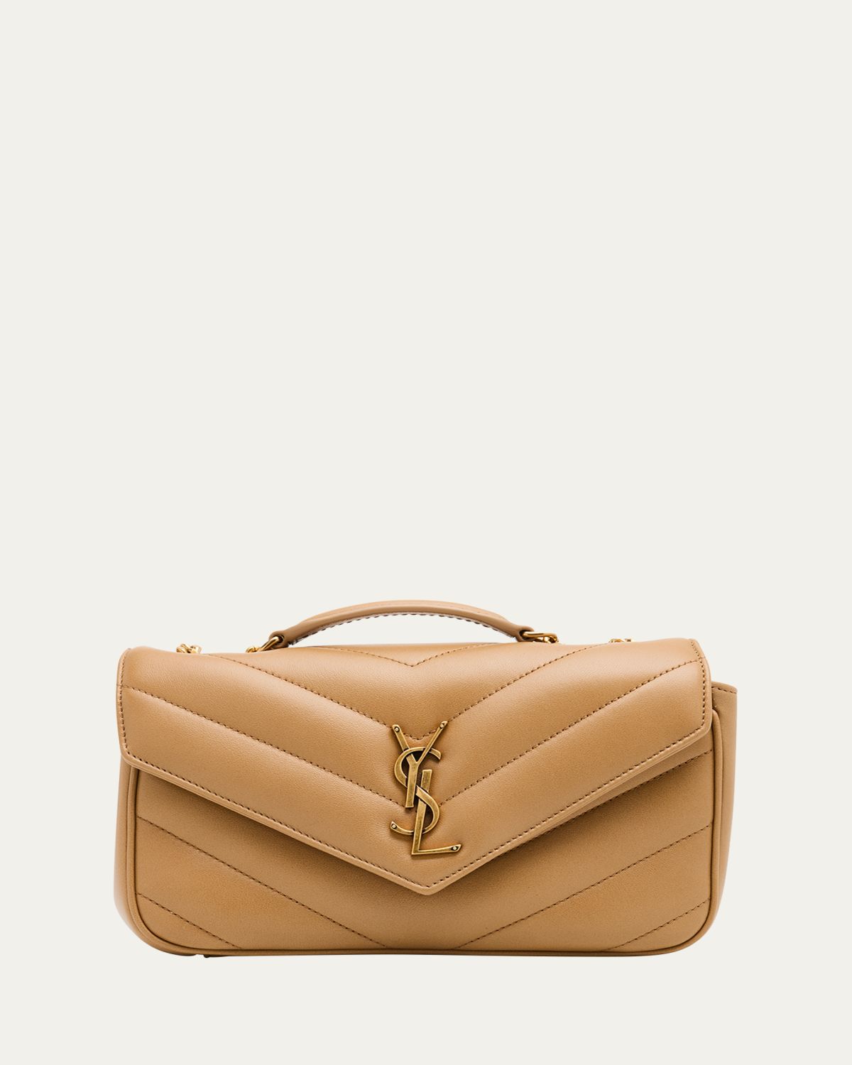 Saint Laurent Loulou Small YSL Shoulder Bag in Quilted Leather | Thumbnail 6