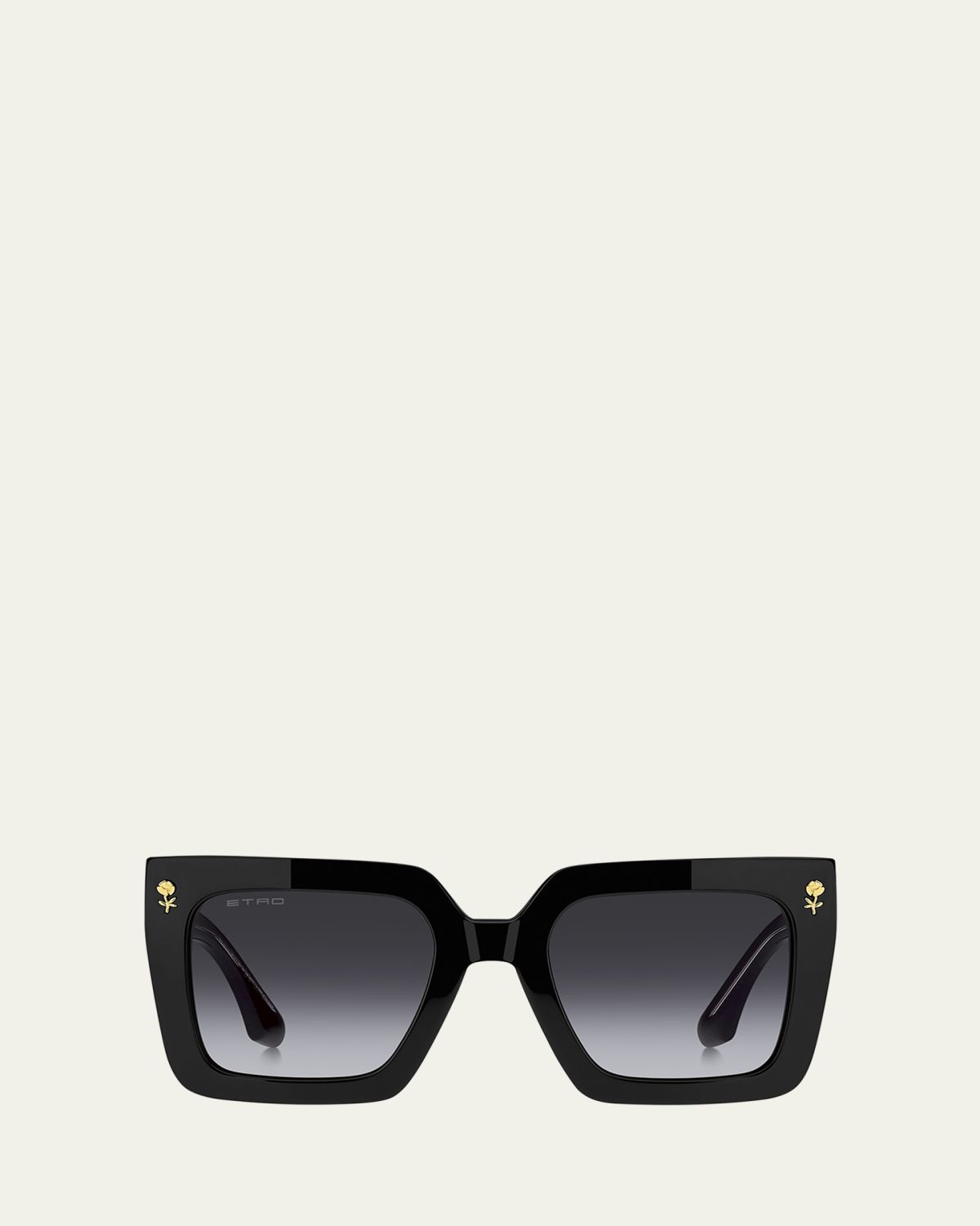 Etro Square Acetate Sunglasses