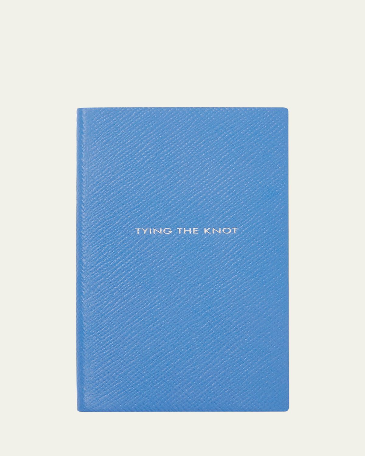 Smythson Tying The Knot Panama Leather Notebook